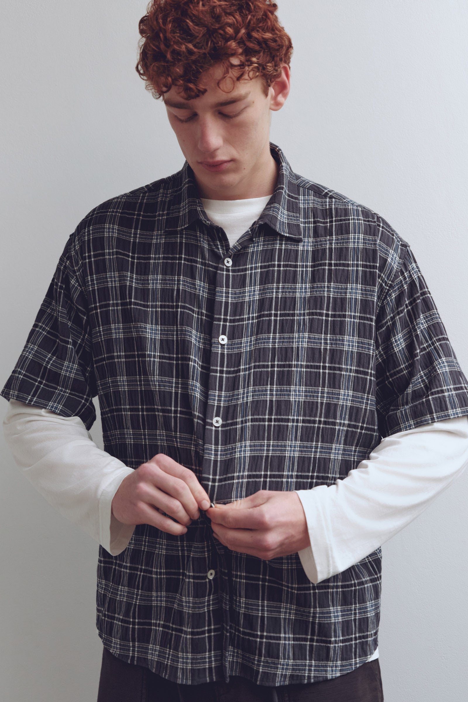 Check Short Sleeve Shirt