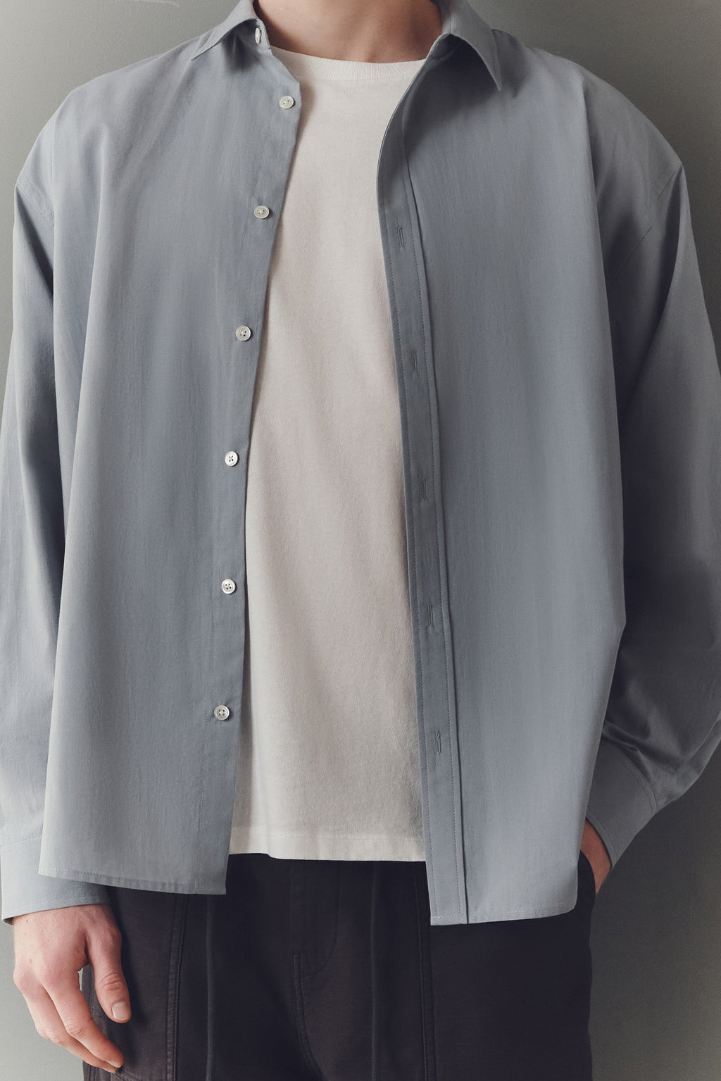 Cotton Voile Long Sleeve Shirt
