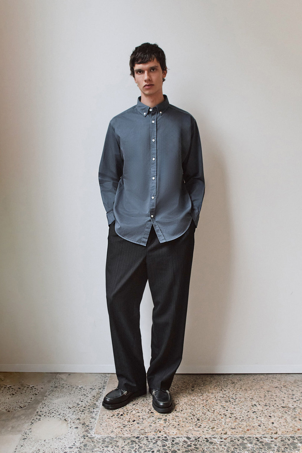 Cotton Twill Long Sleeve Shirt