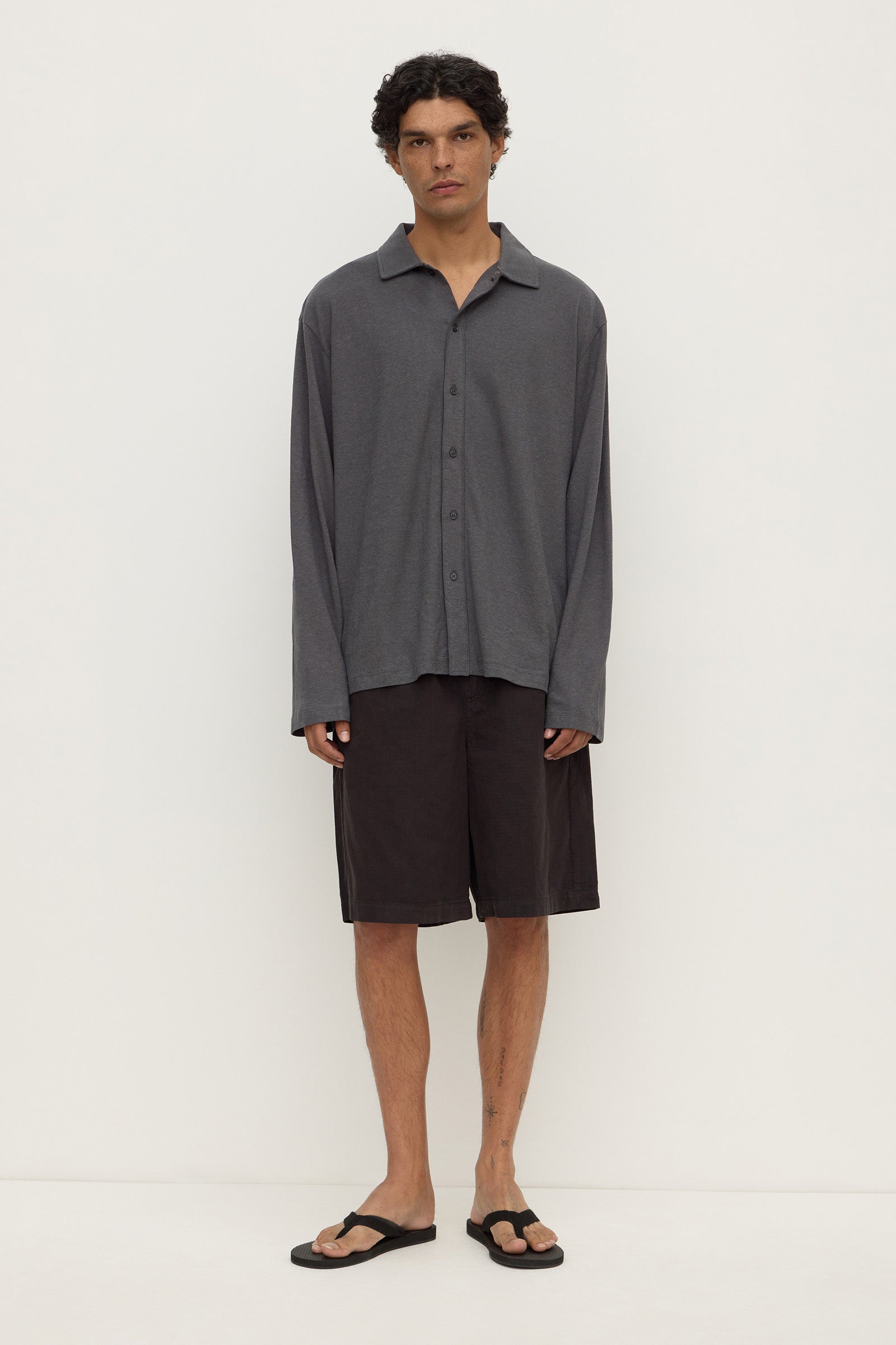 Hemp Cotton Jersey Shirt