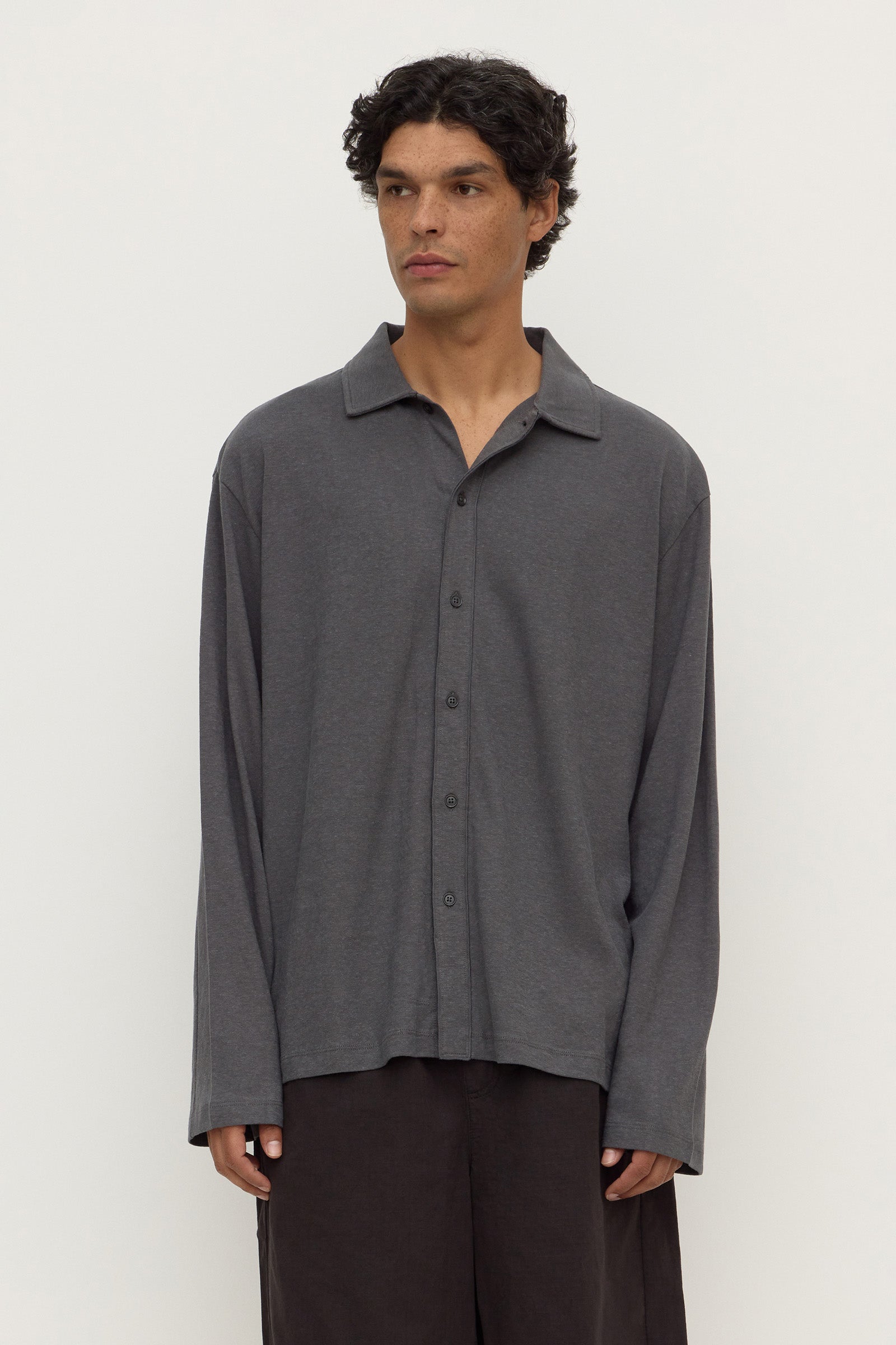 Hemp Cotton Jersey Shirt