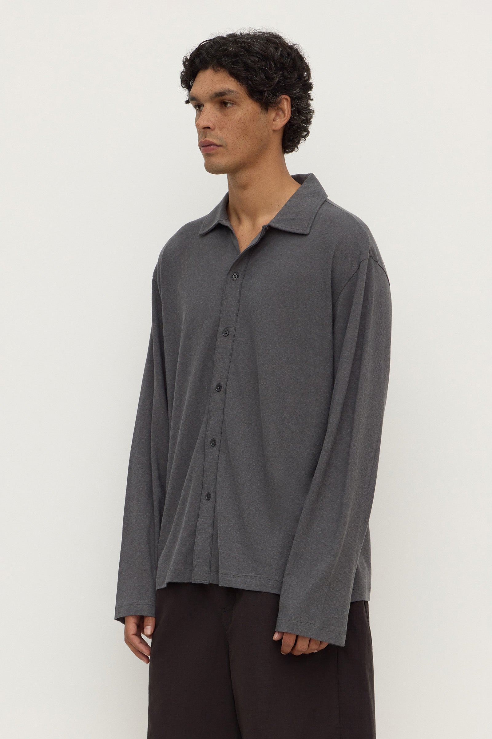 Hemp Cotton Jersey Shirt