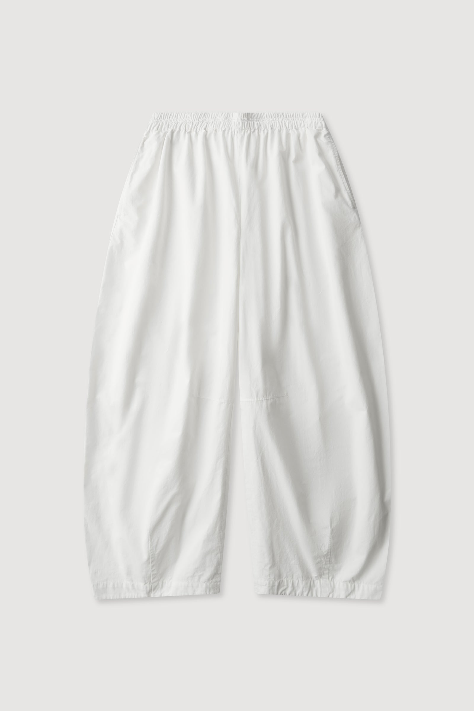 Cotton Voluminous Barrel Leg Pant