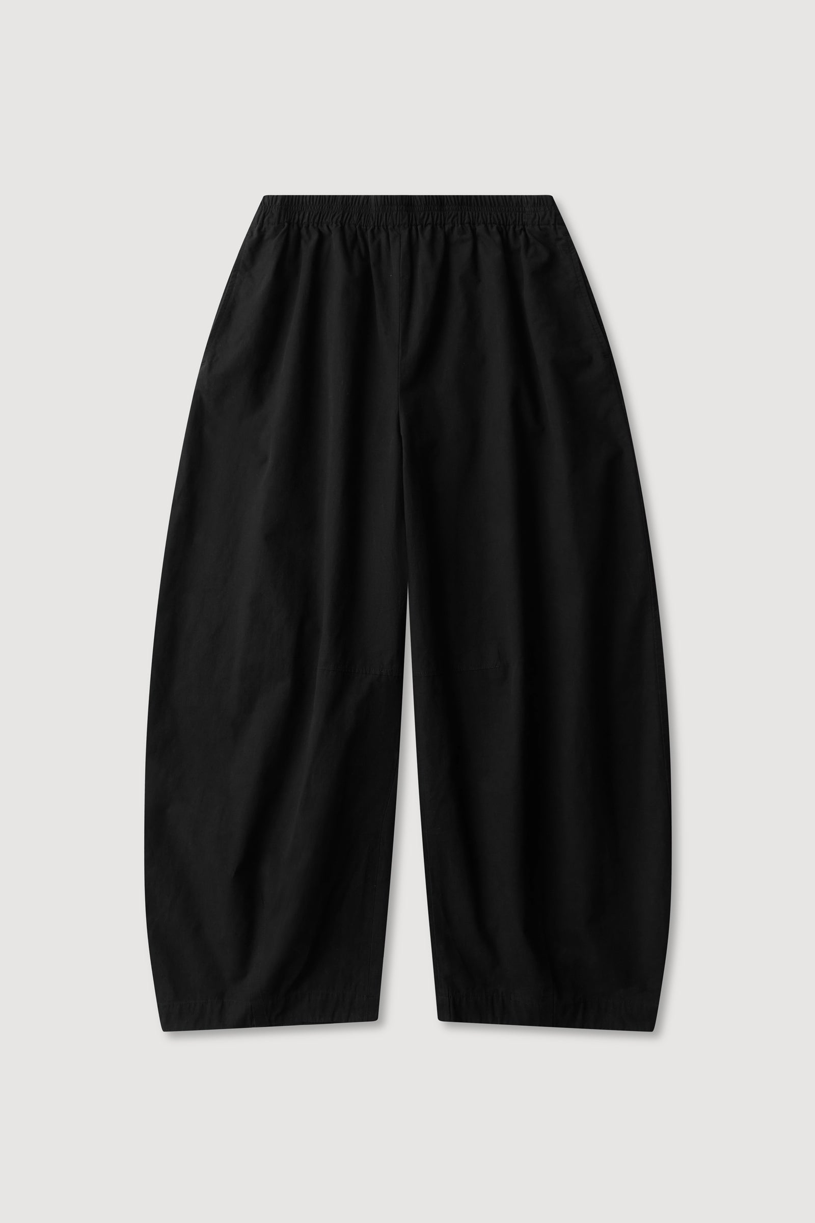 Cotton Voluminous Barrel Leg Pant