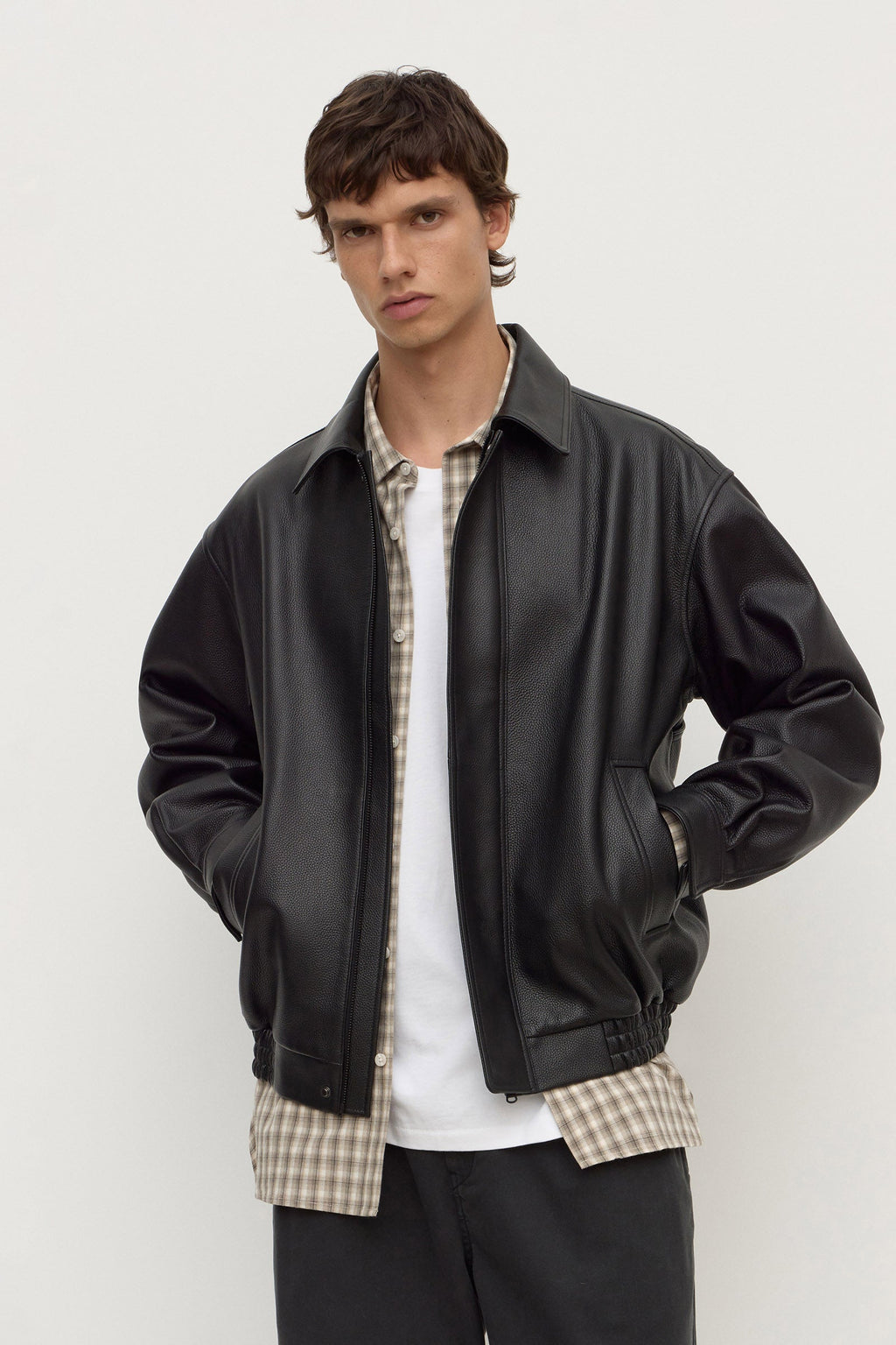 Calf Leather Jacket