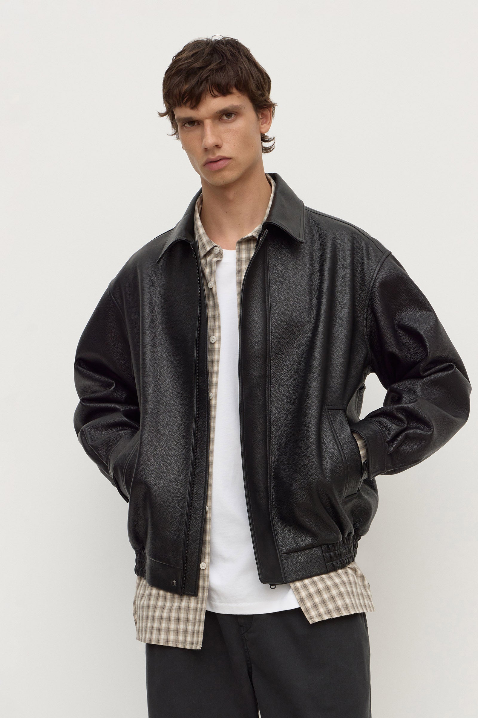 Calf Leather Jacket