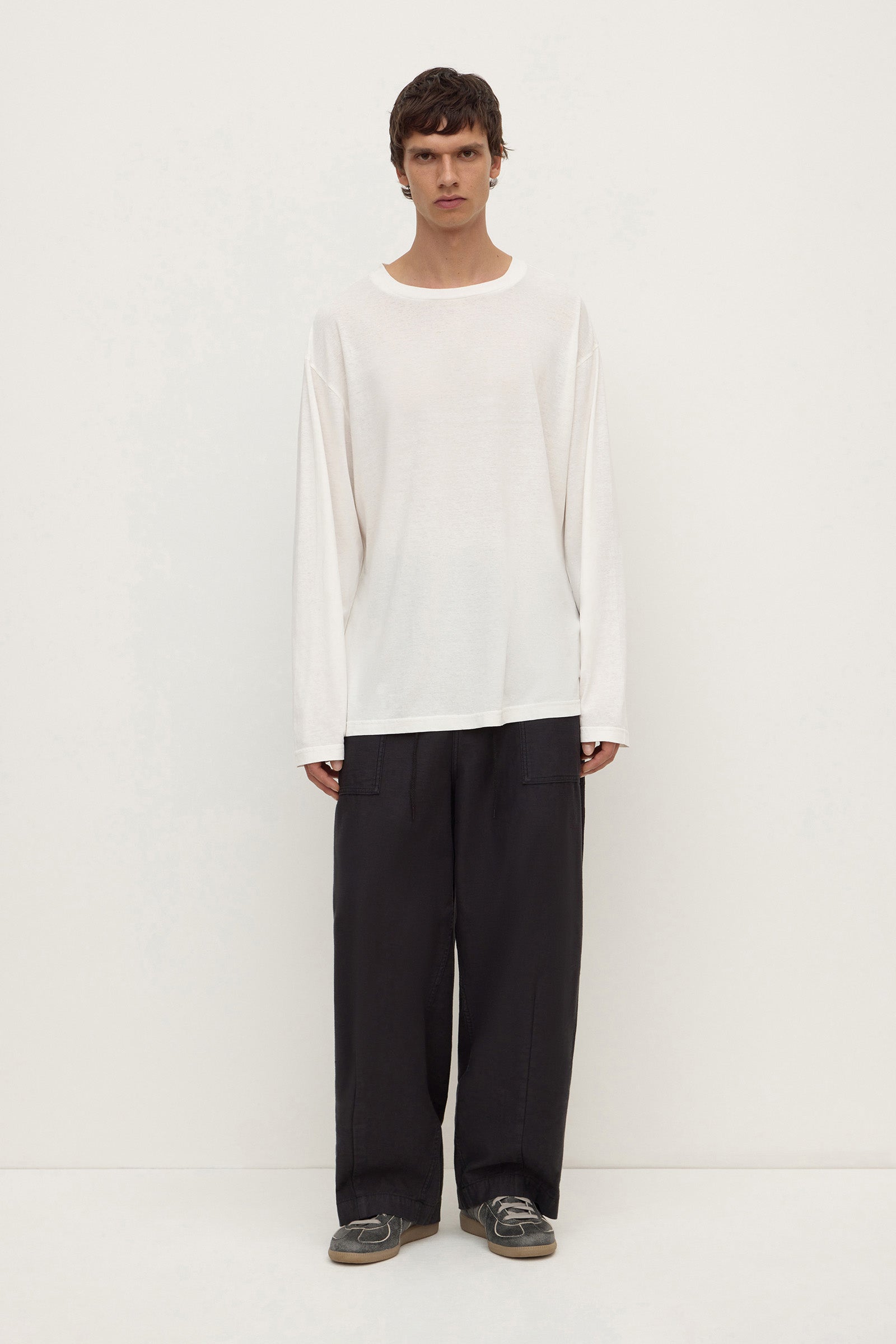 Cotton Hemp Long Sleeve Tee
