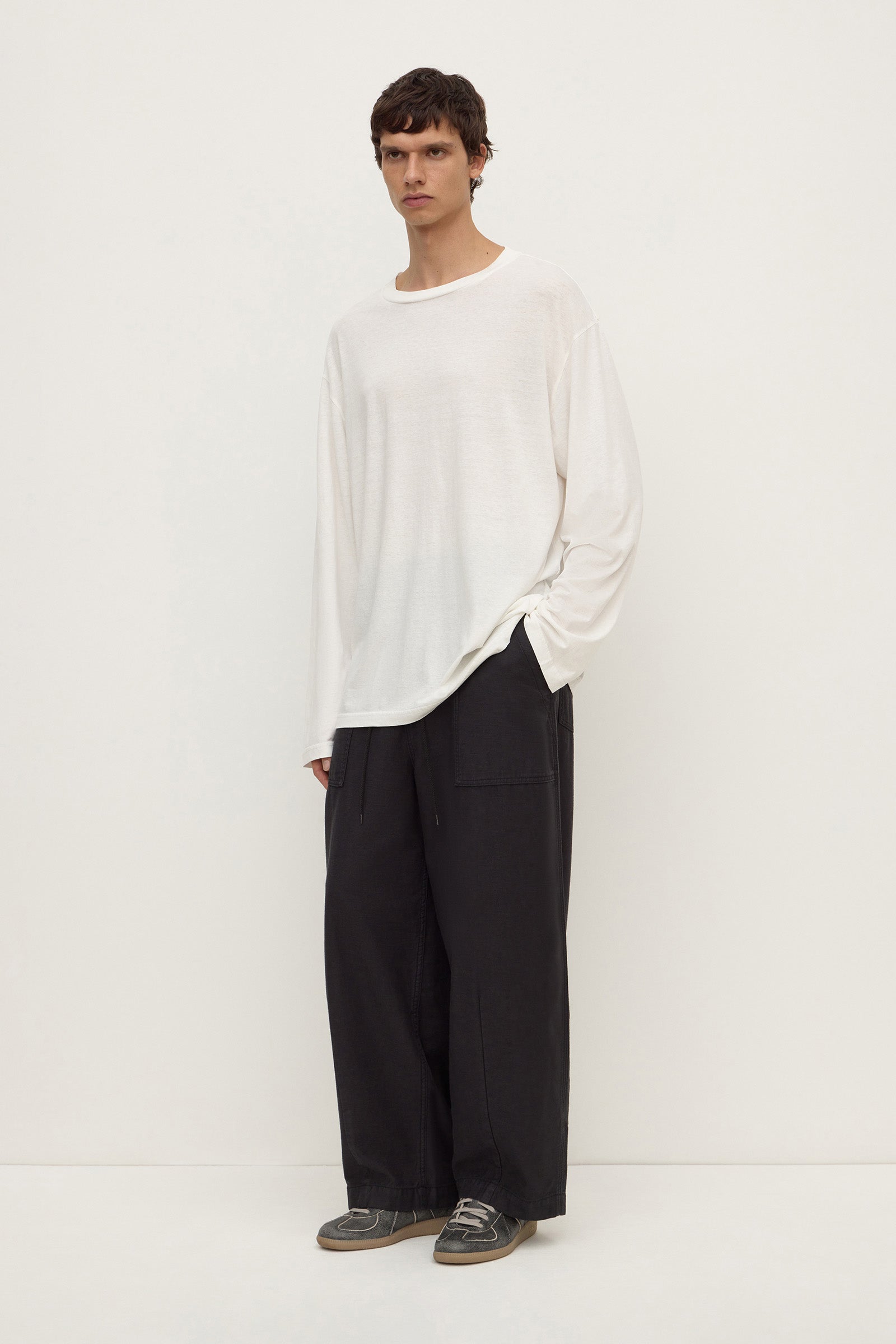 Cotton Hemp Long Sleeve Tee