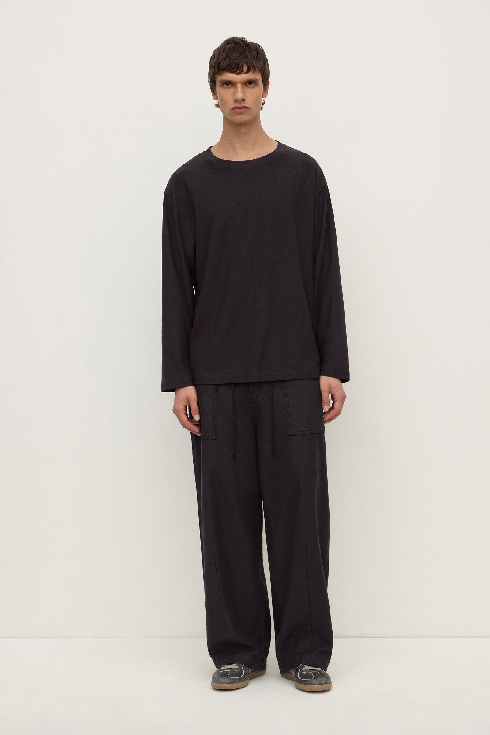 Cotton Hemp Long Sleeve Tee