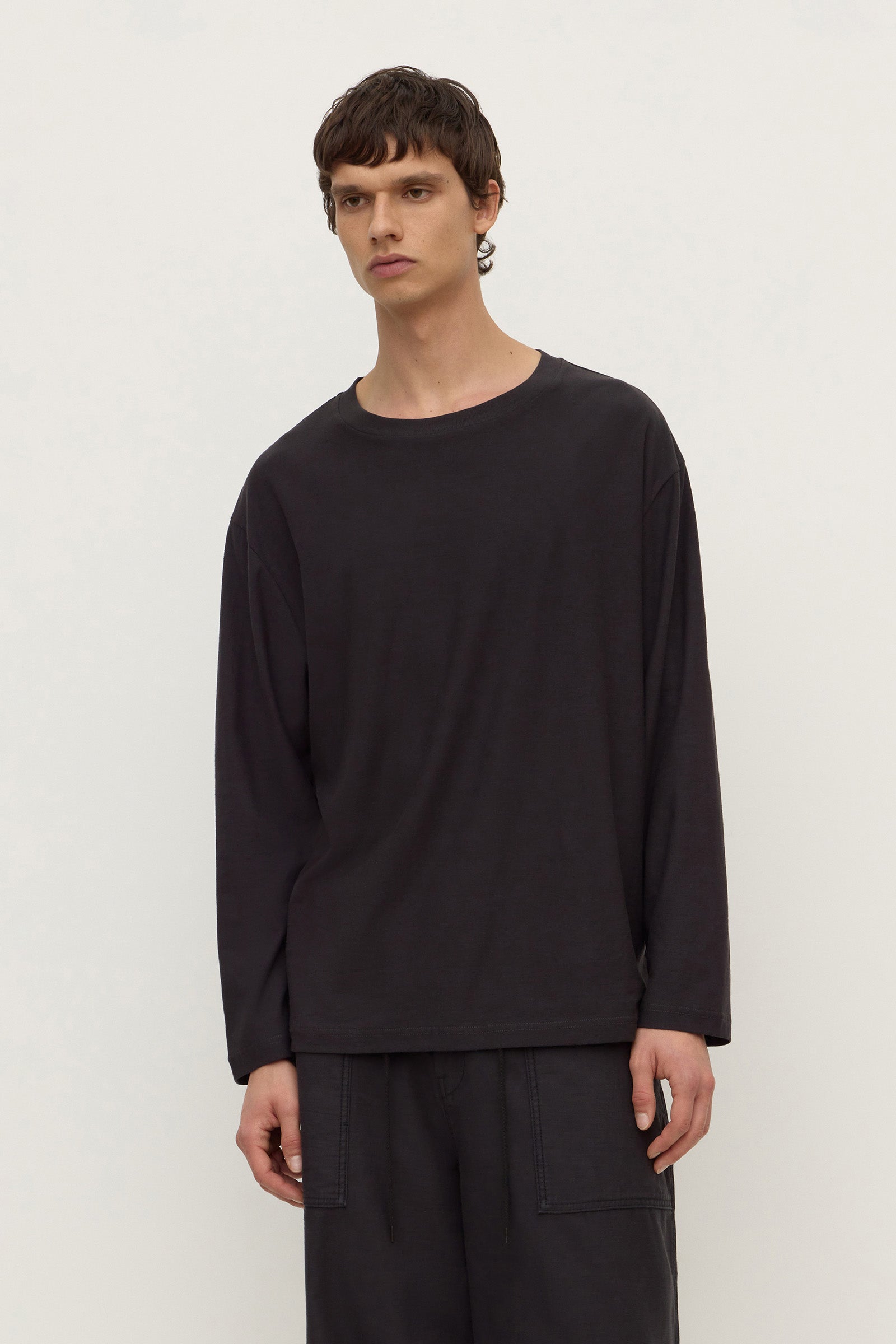 Cotton Hemp Long Sleeve Tee