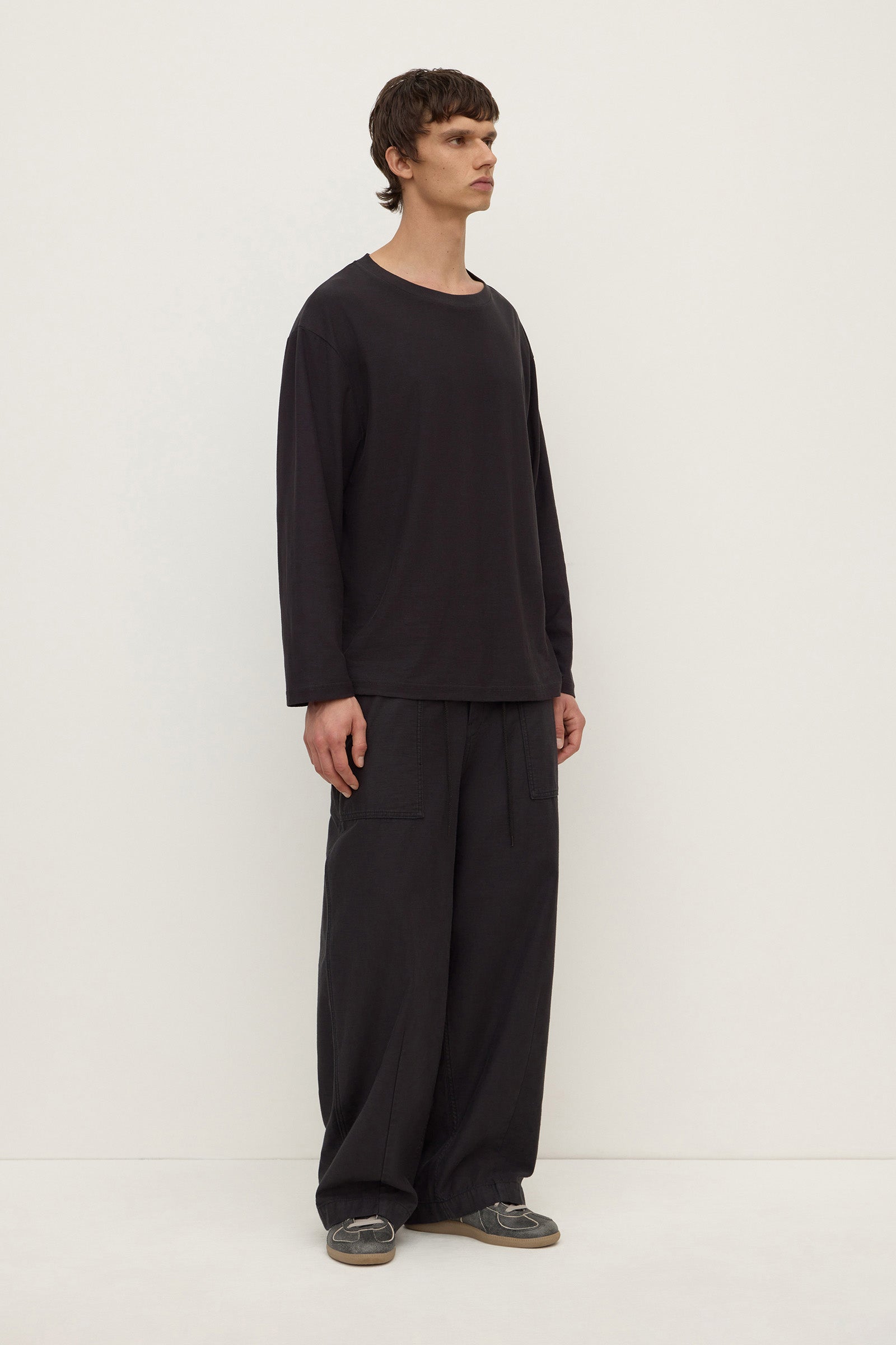Cotton Hemp Long Sleeve Tee
