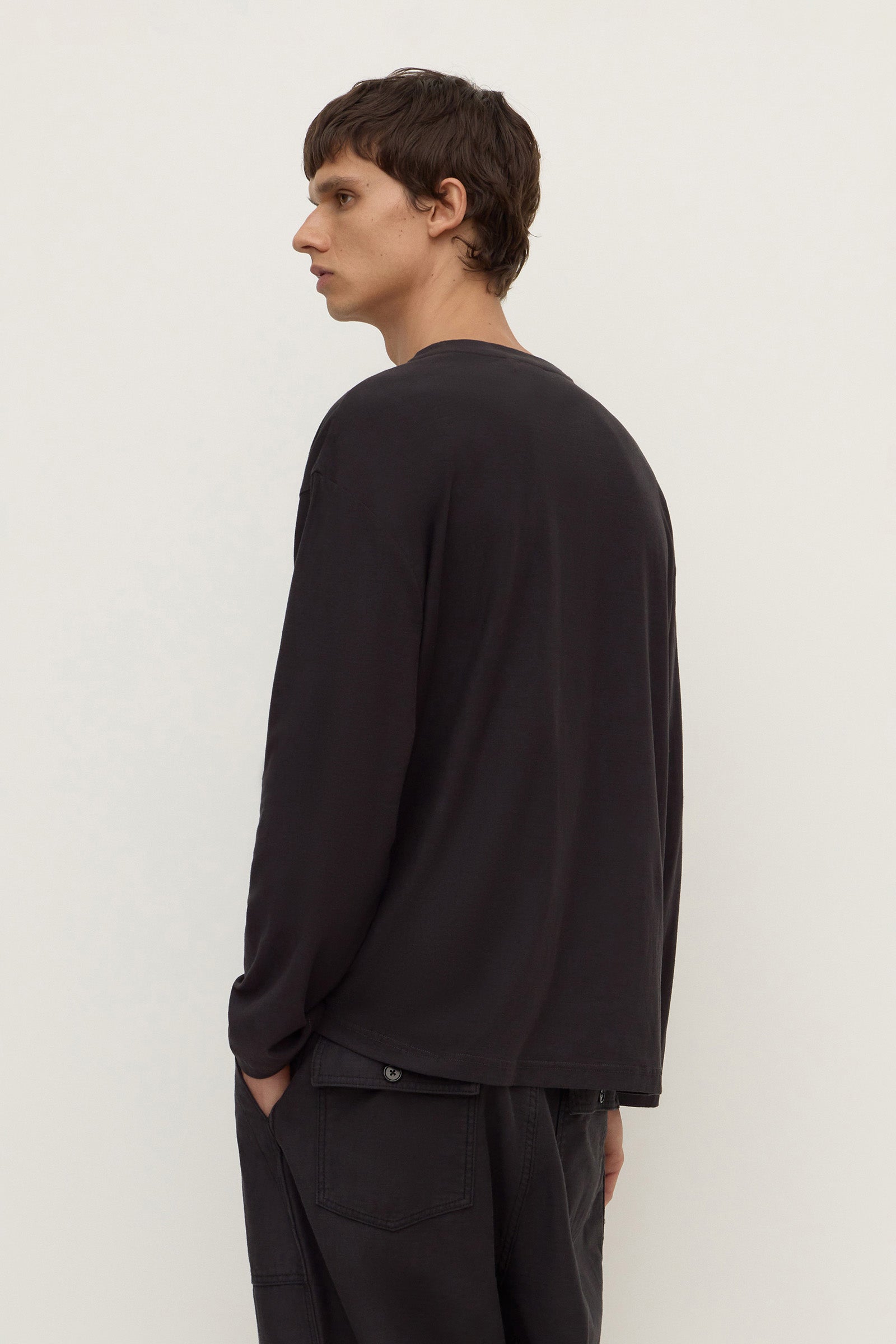 Cotton Hemp Long Sleeve Tee