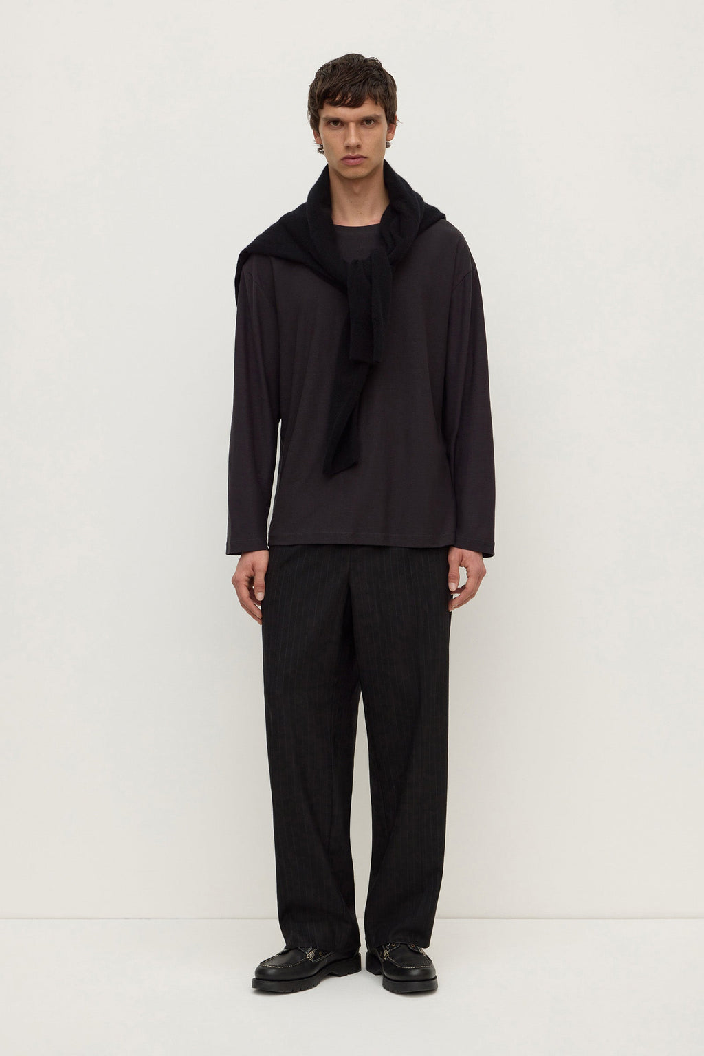 Tapered Wool Pant
