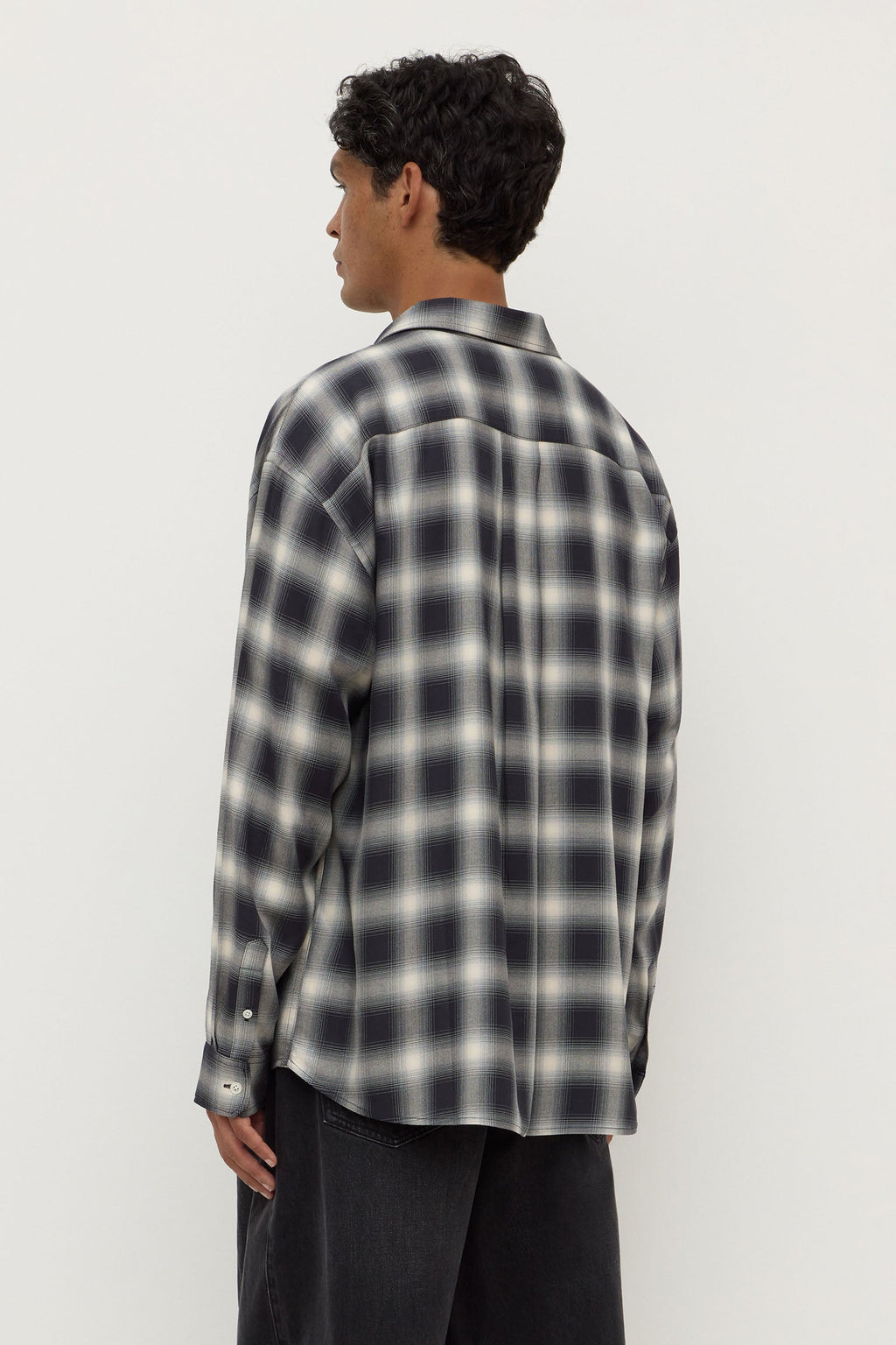 Japanese Check Long Sleeve Shirt