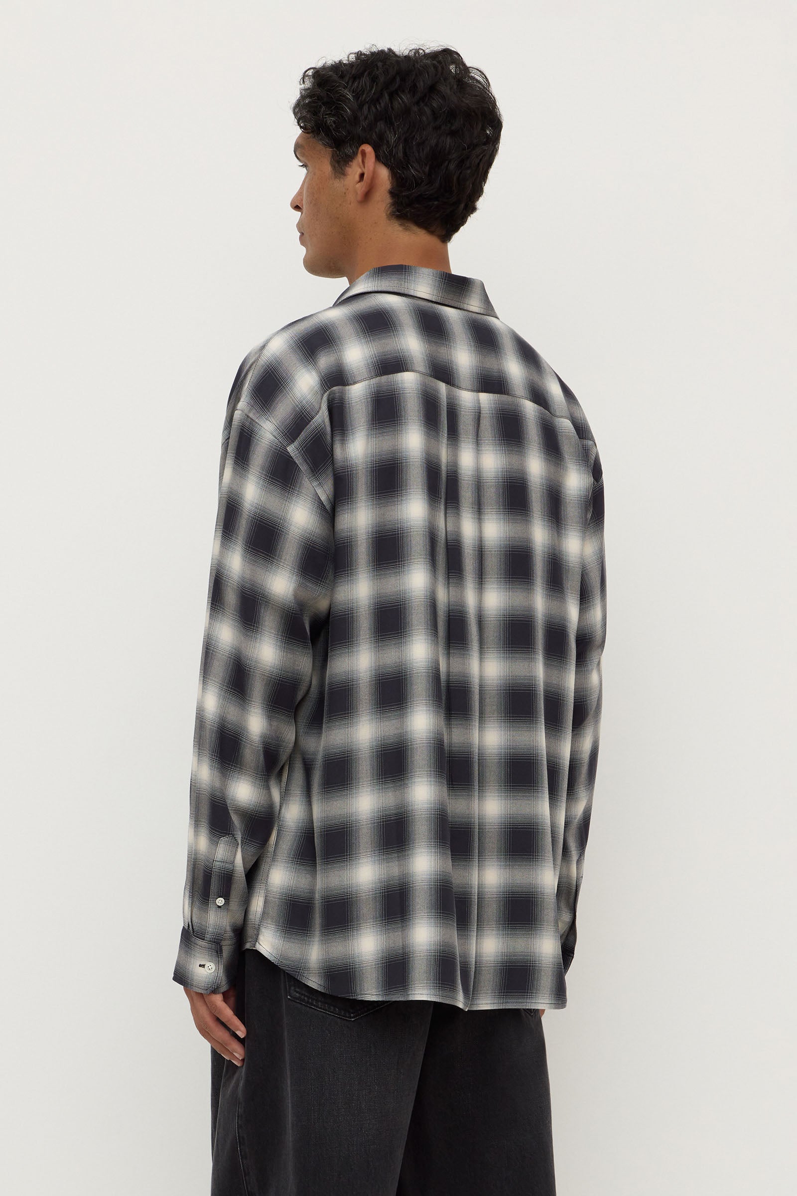 Japanese Check Long Sleeve Shirt