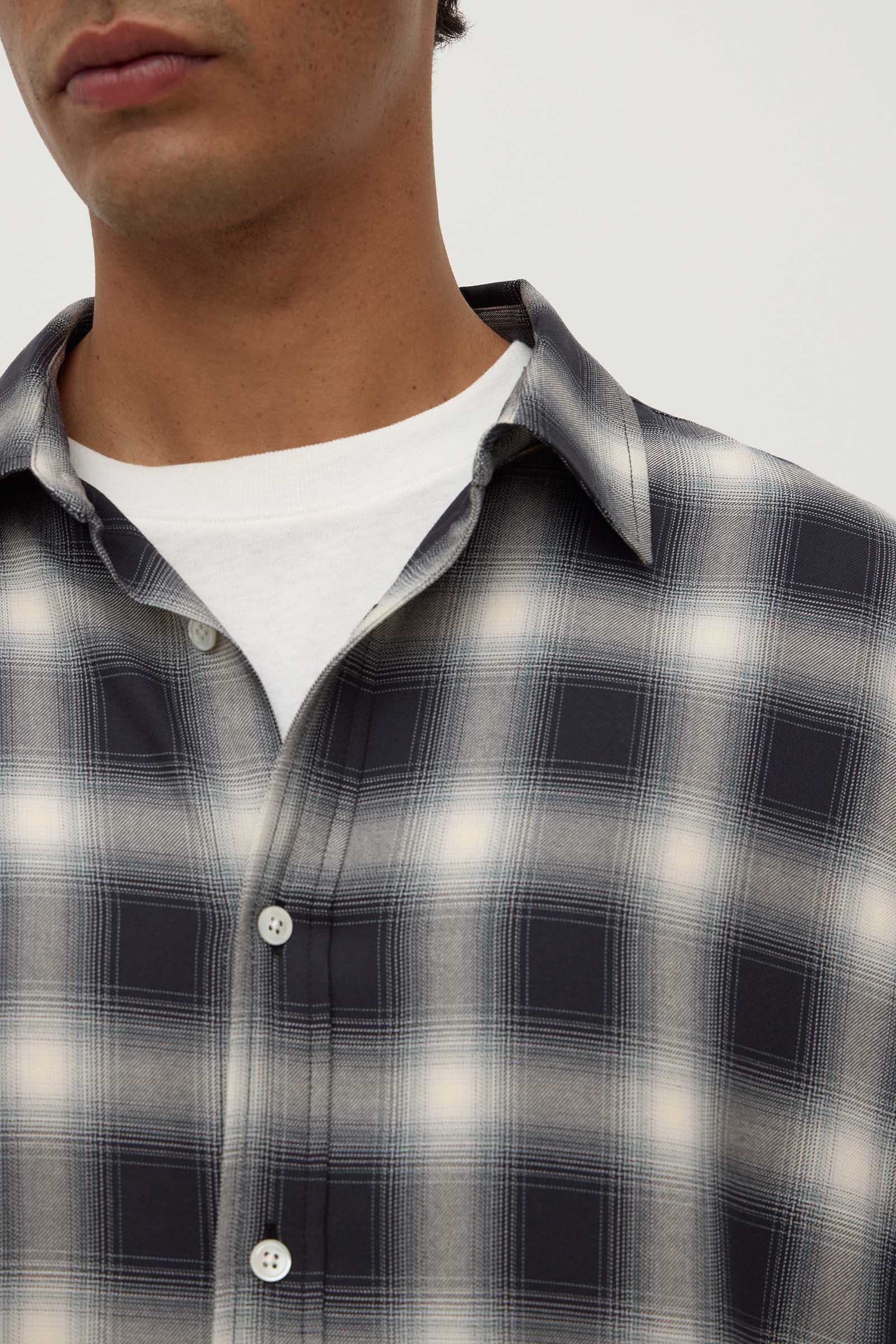 Japanese Check Long Sleeve Shirt