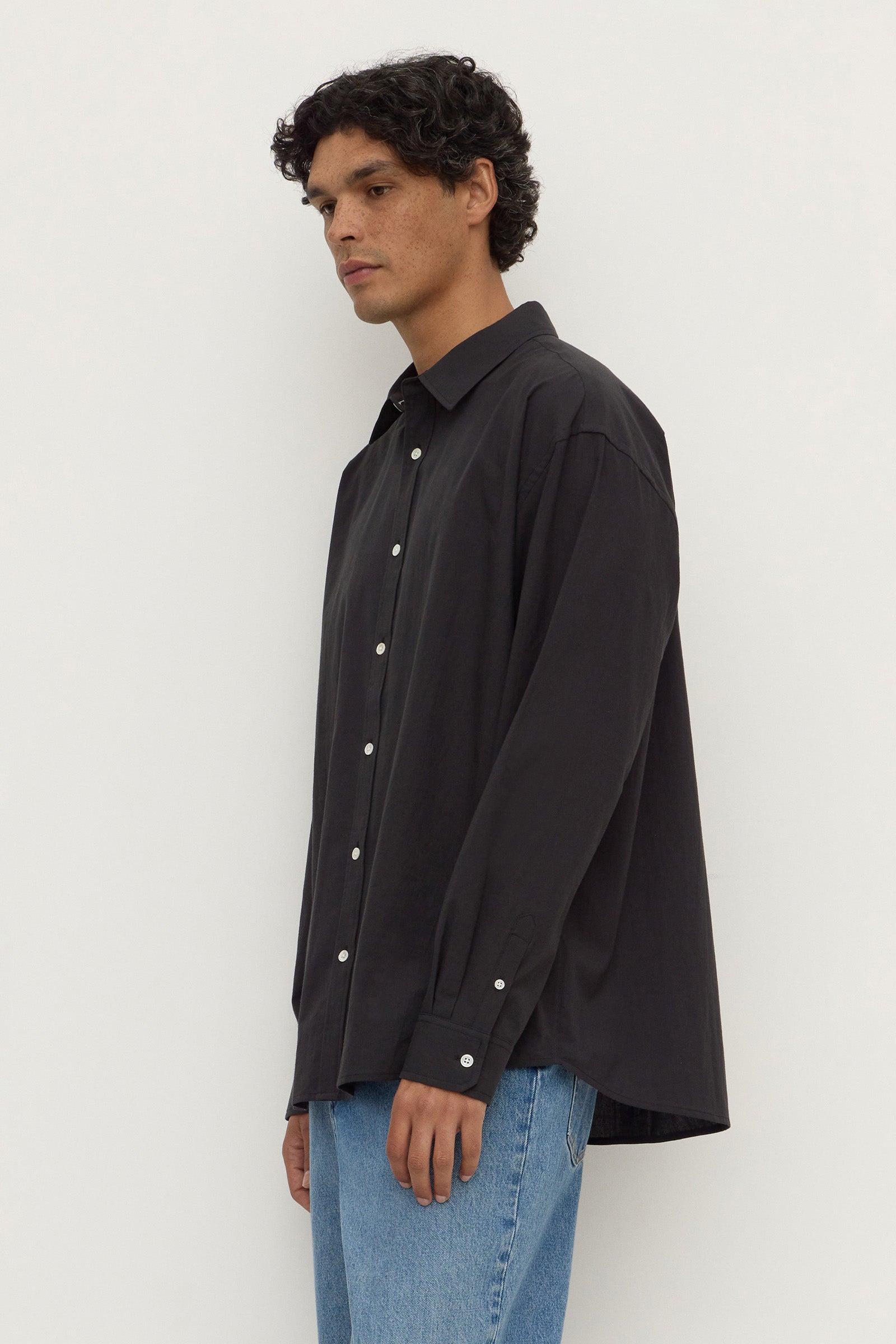 Cotton Voile Long Sleeve Shirt