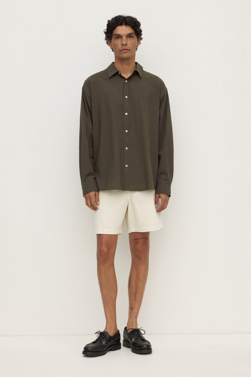 Cotton Voile Long Sleeve Shirt