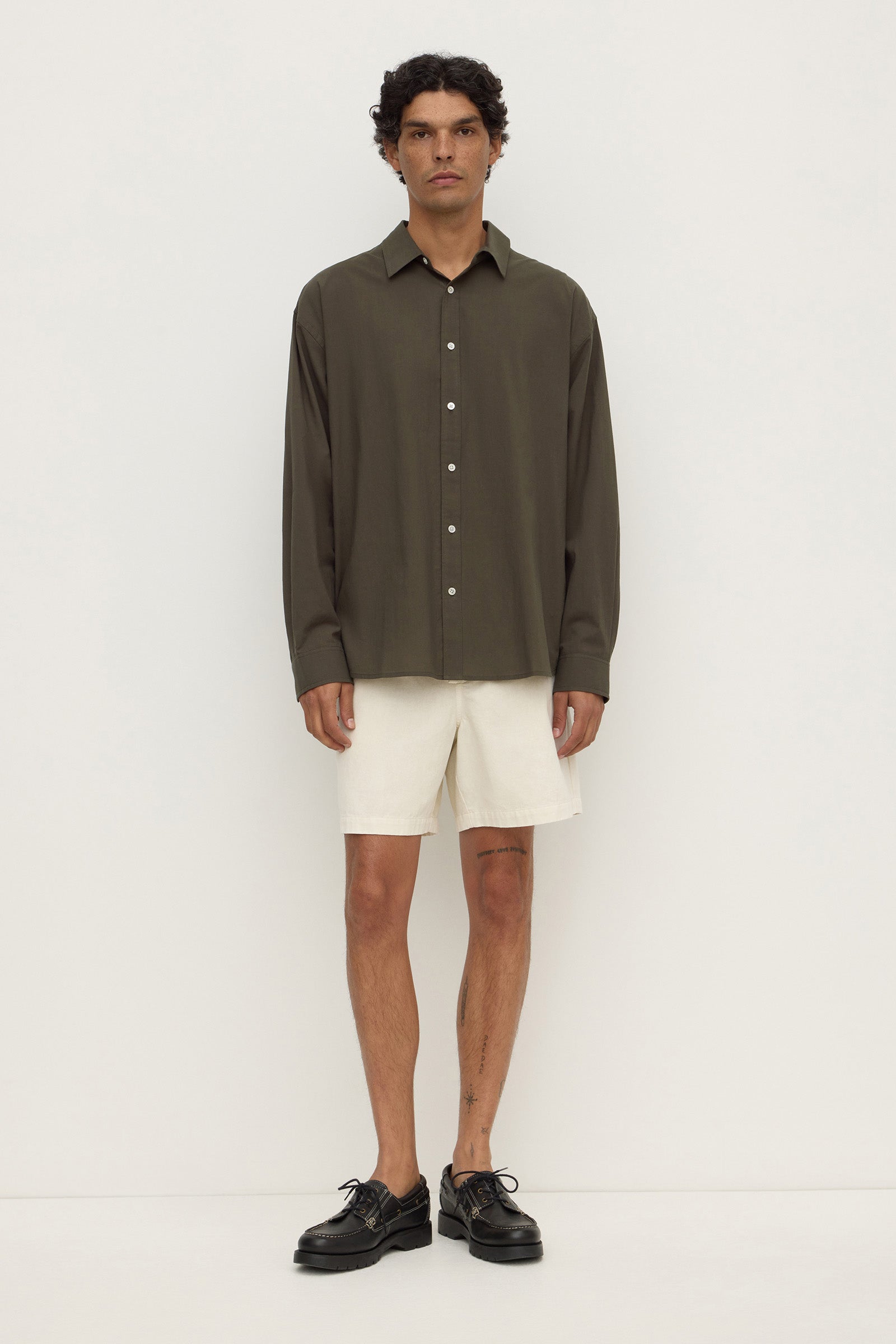 Cotton Voile Long Sleeve Shirt