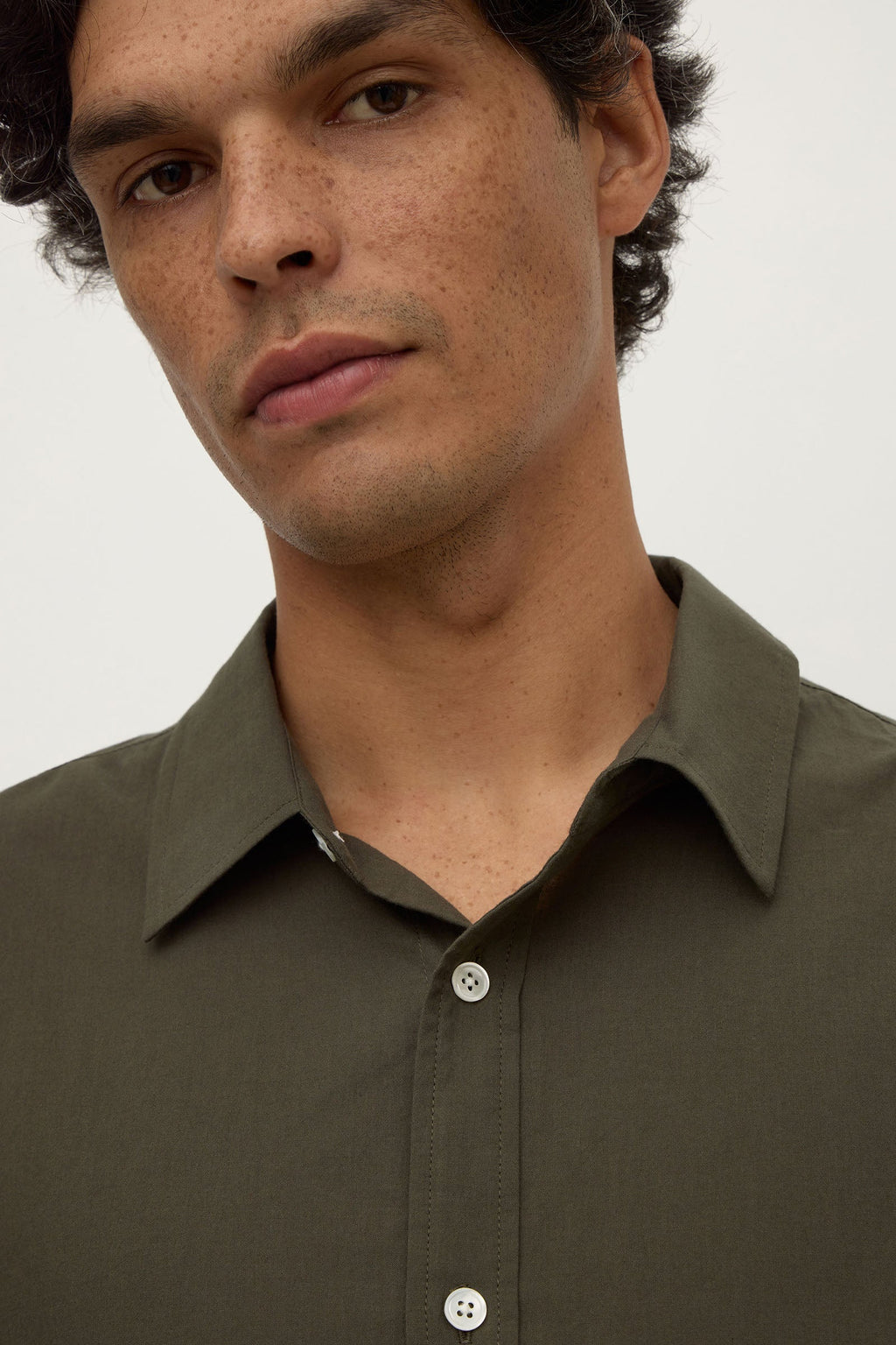Cotton Voile Long Sleeve Shirt