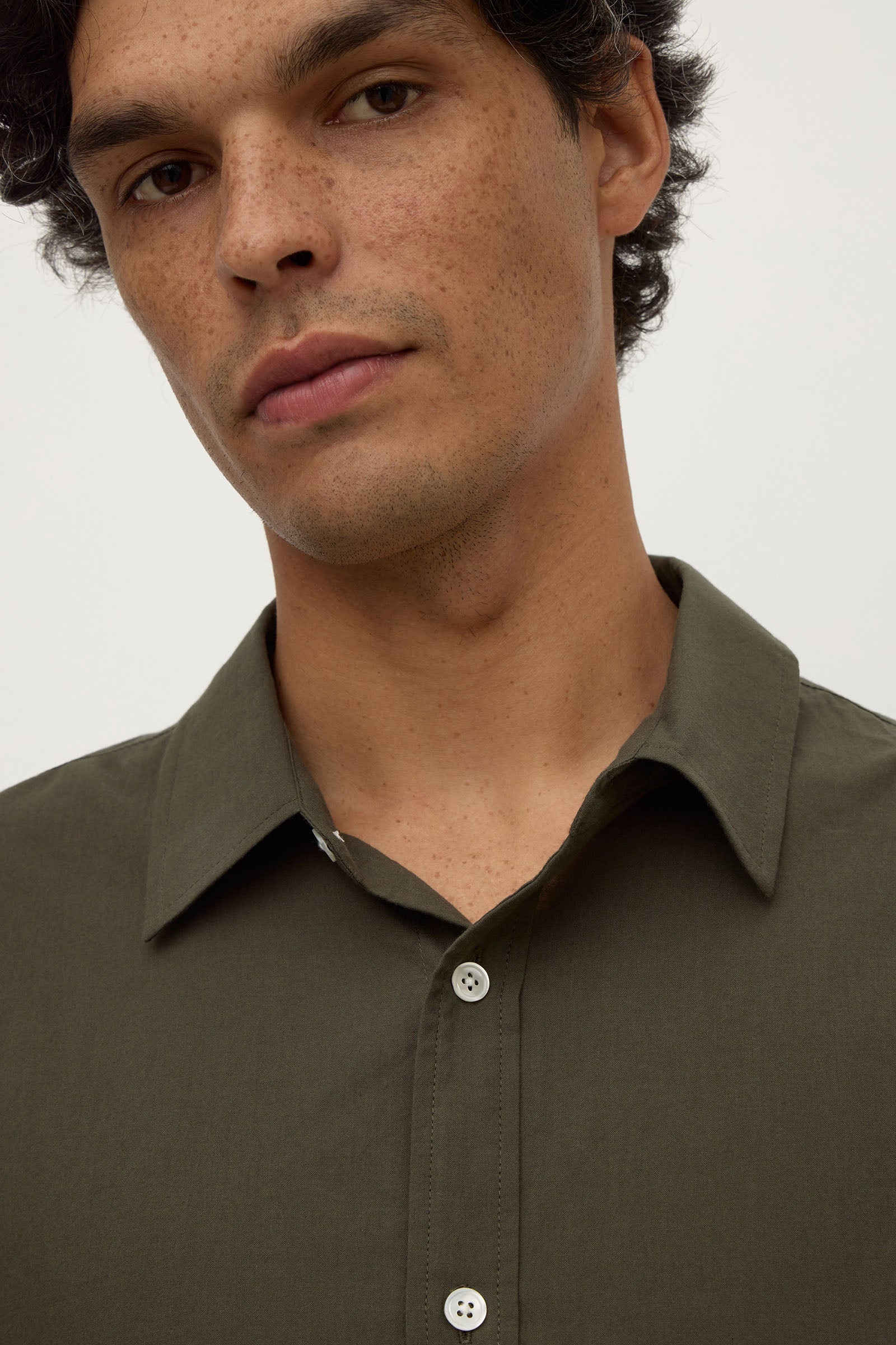 Cotton Voile Long Sleeve Shirt