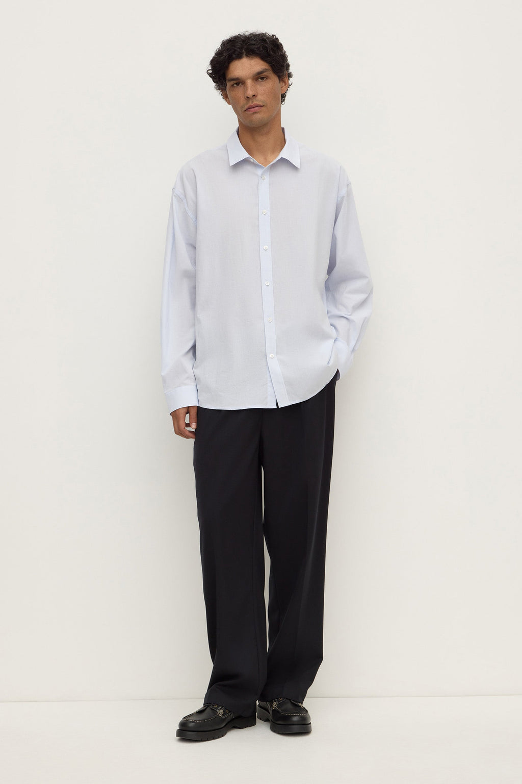 Cotton Voile Long Sleeve Shirt