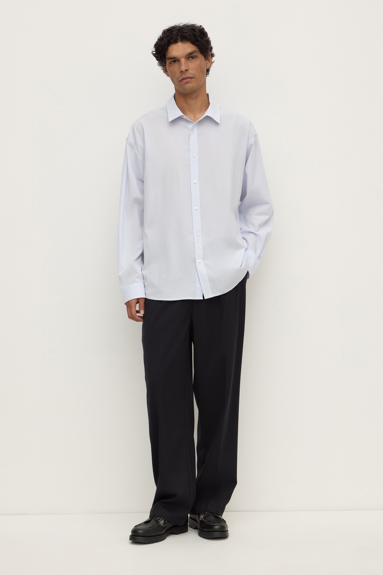 Cotton Voile Long Sleeve Shirt