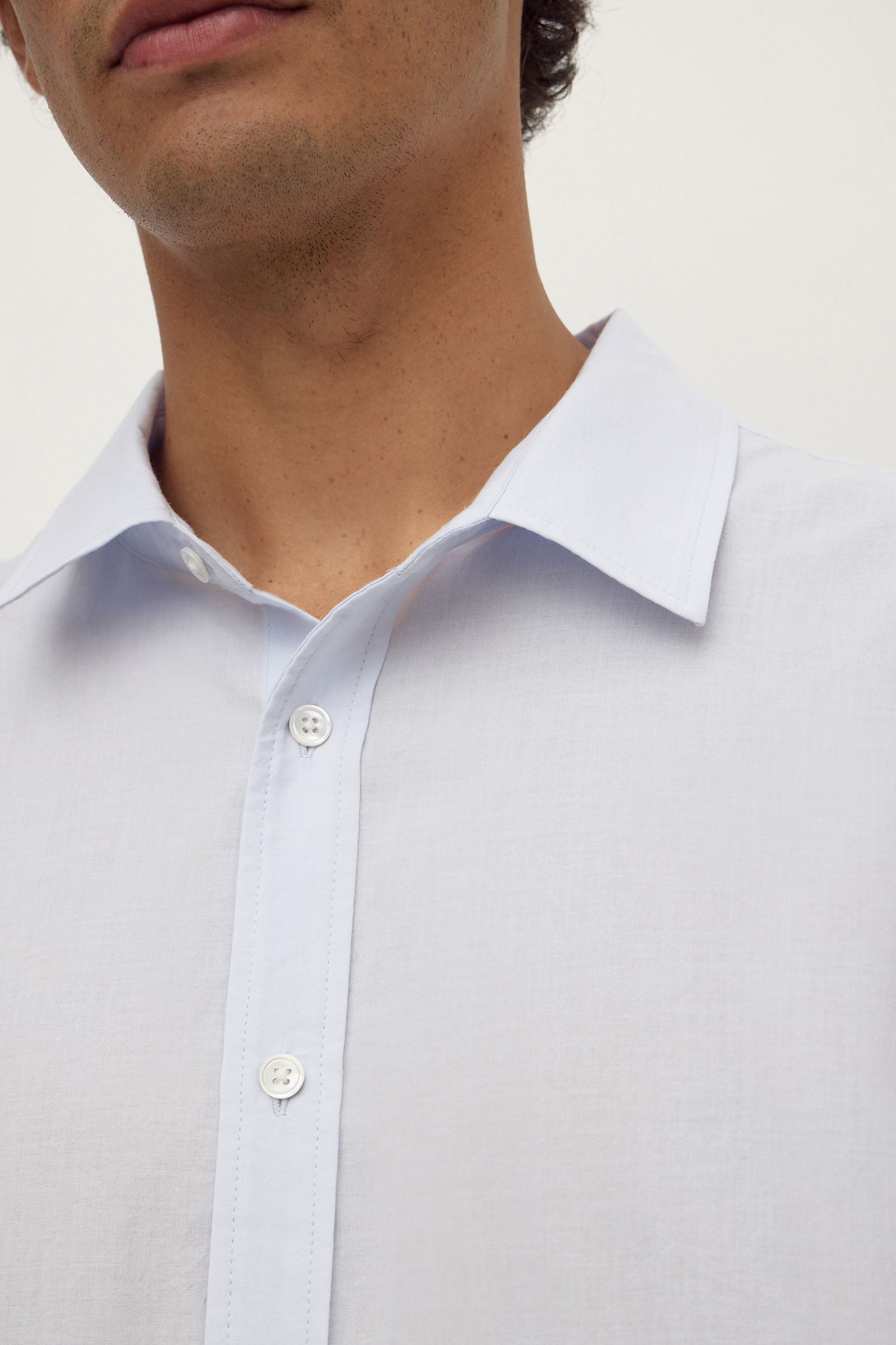 Cotton Voile Long Sleeve Shirt