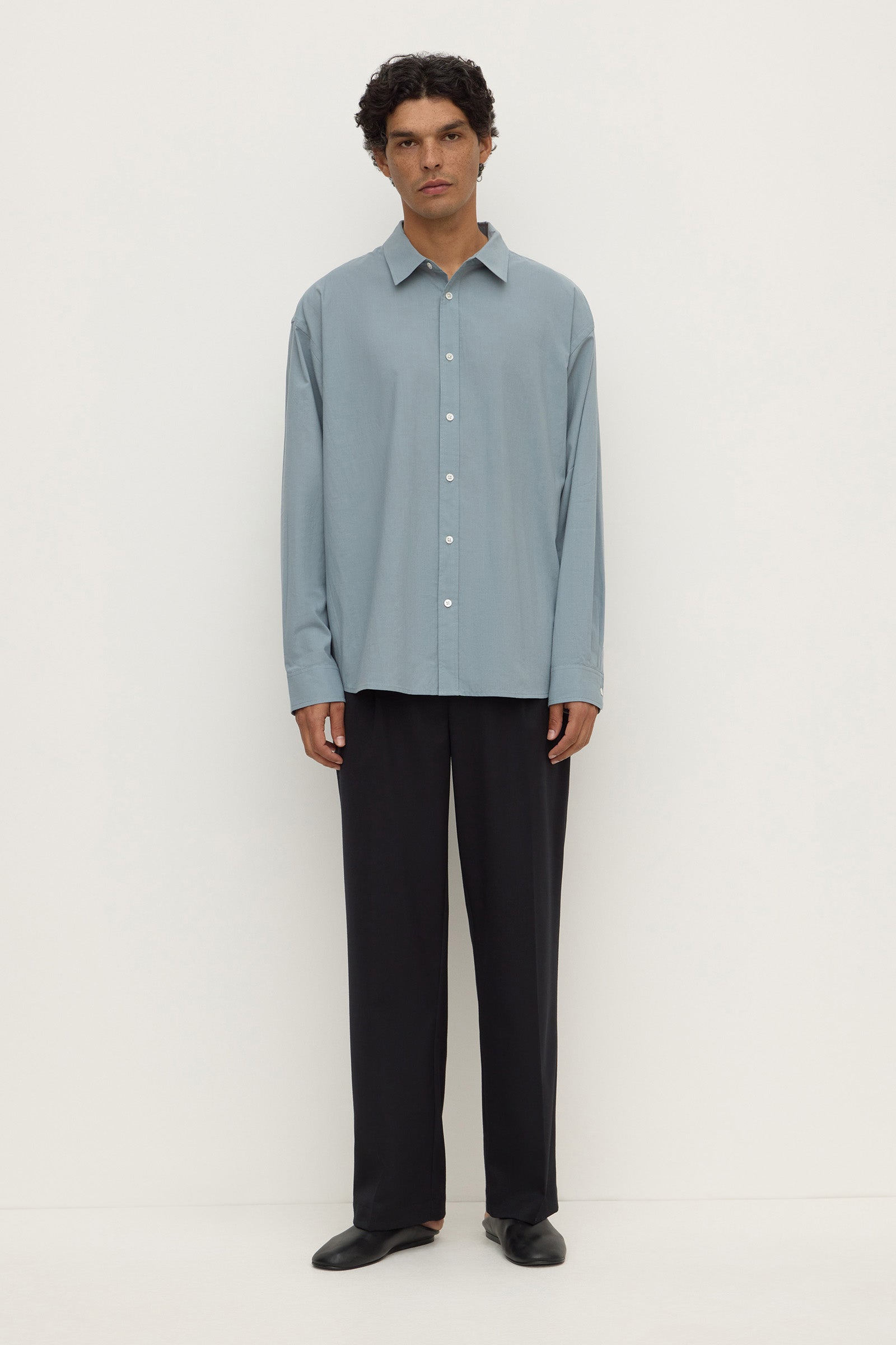 Cotton Voile Long Sleeve Shirt