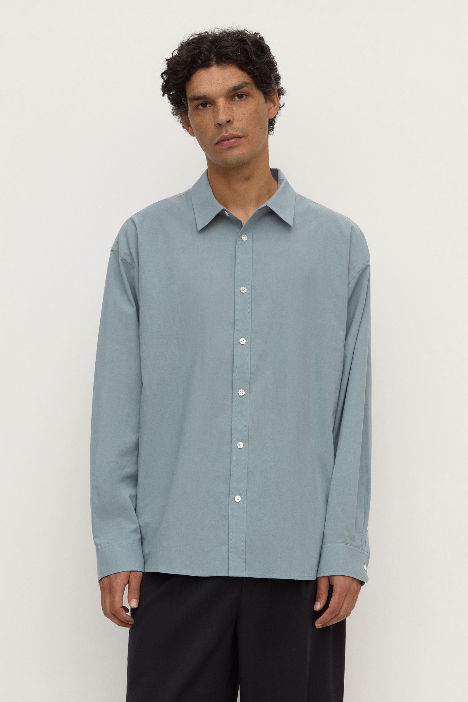 Cotton Voile Long Sleeve Shirt