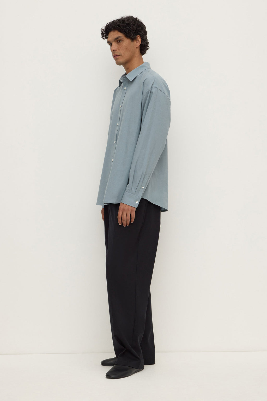 Cotton Voile Long Sleeve Shirt