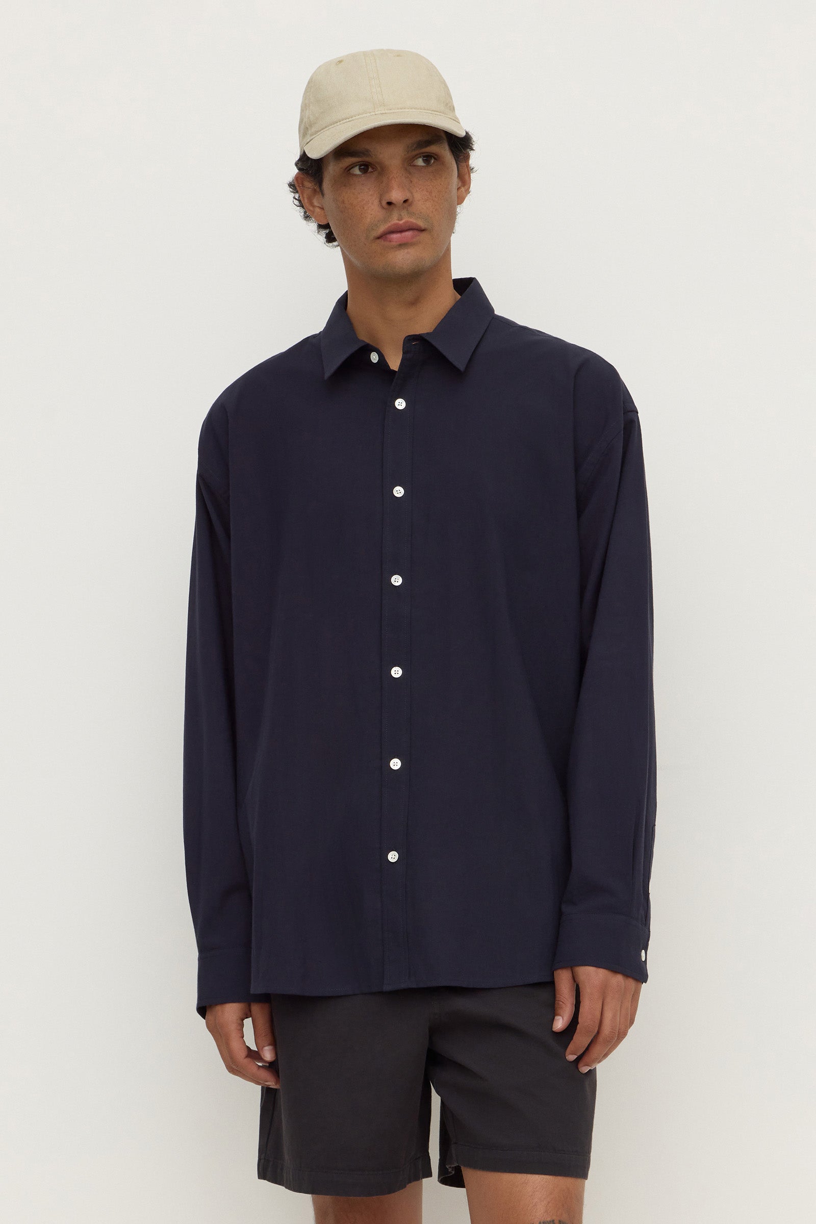 Cotton Voile Long Sleeve Shirt