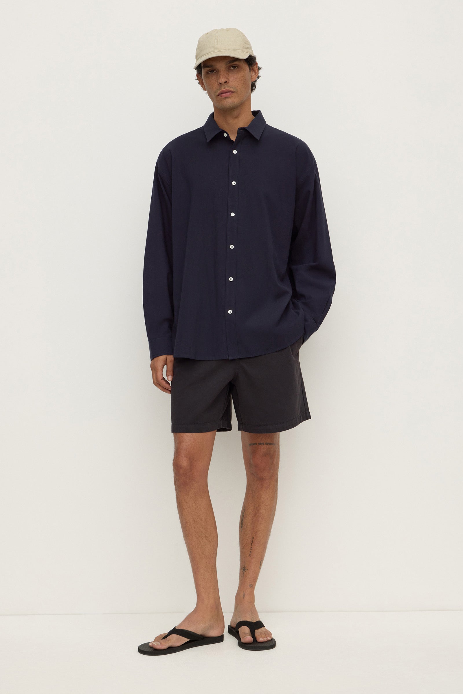 Cotton Voile Long Sleeve Shirt