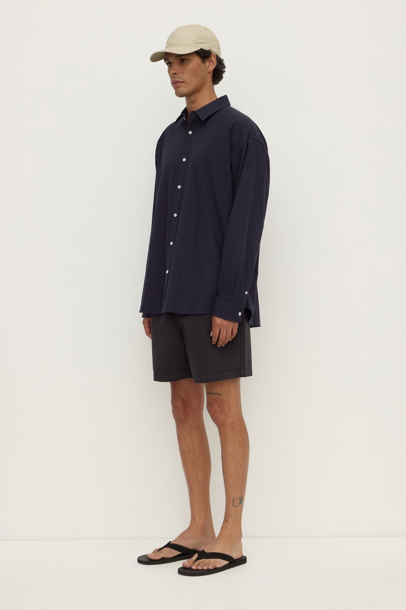 Cotton Voile Long Sleeve Shirt