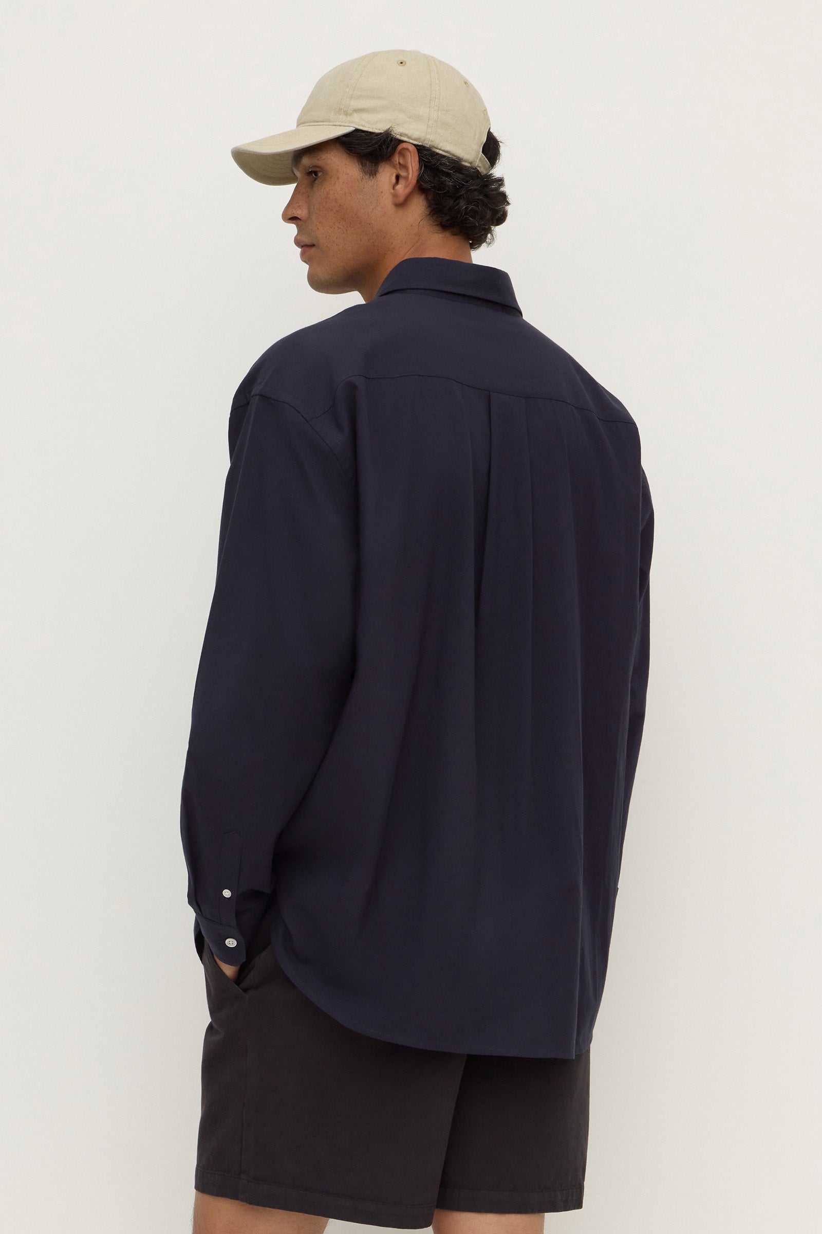 Cotton Voile Long Sleeve Shirt