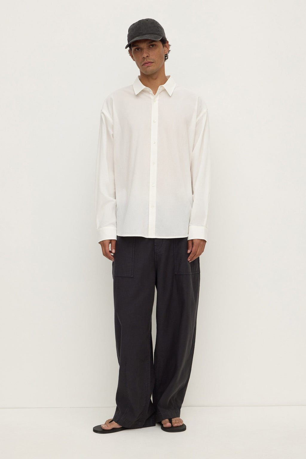 Cotton Voile Long Sleeve Shirt