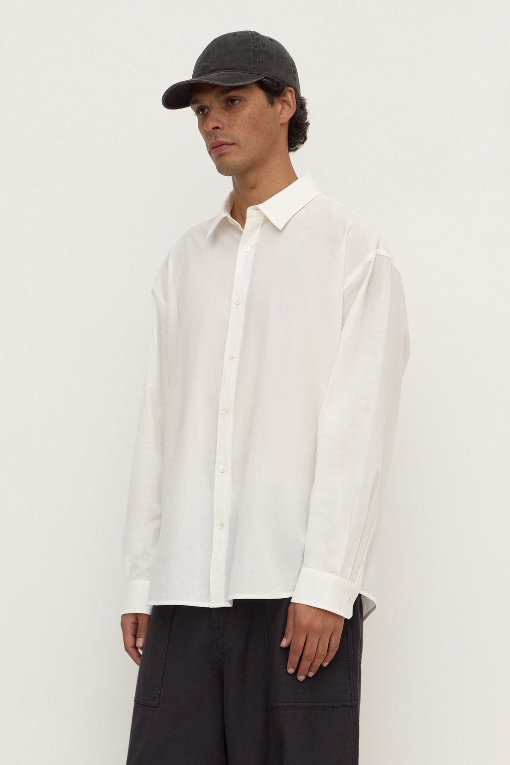 Cotton Voile Long Sleeve Shirt