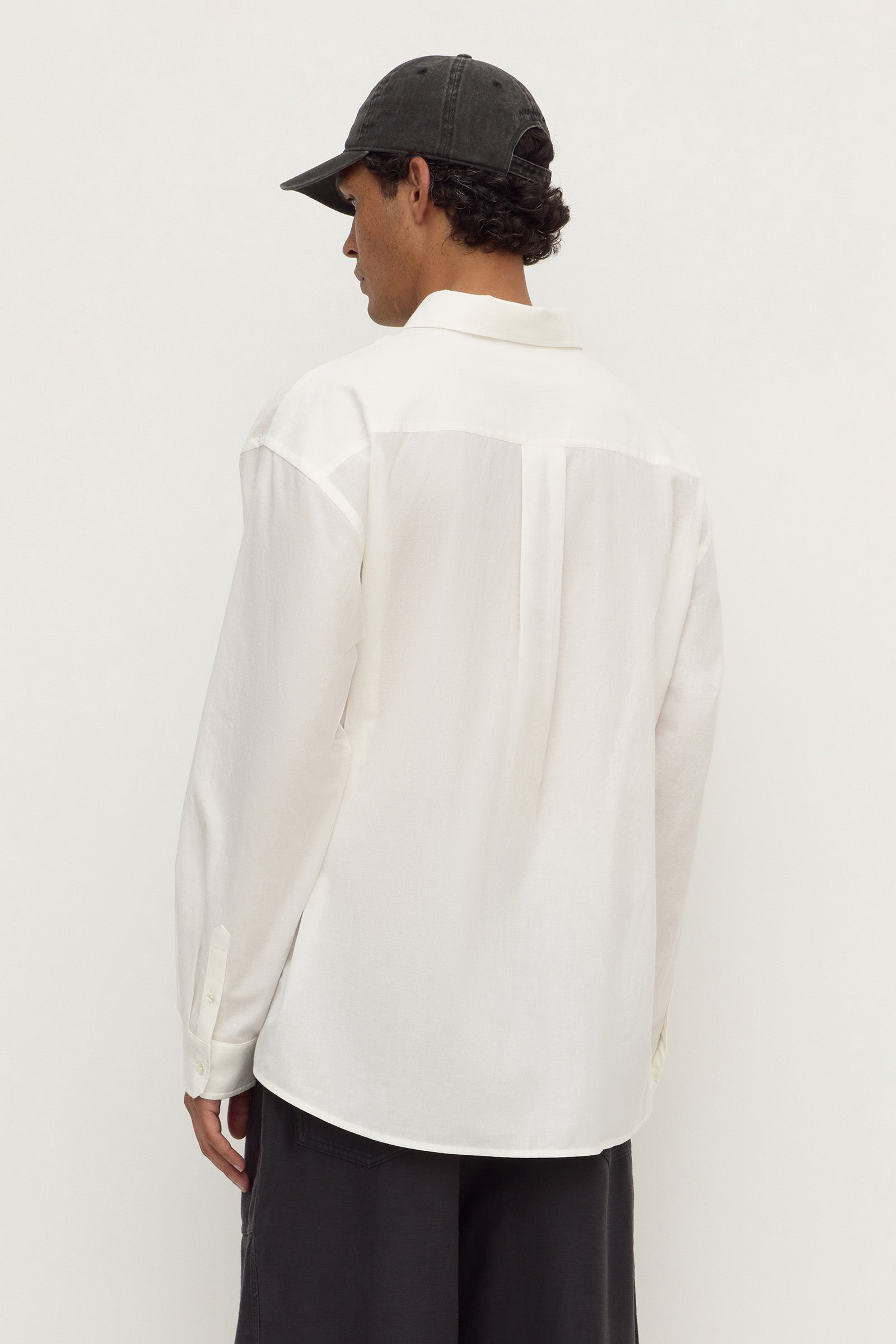 Cotton Voile Long Sleeve Shirt