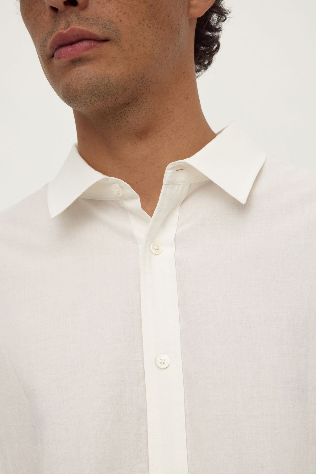 Cotton Voile Long Sleeve Shirt