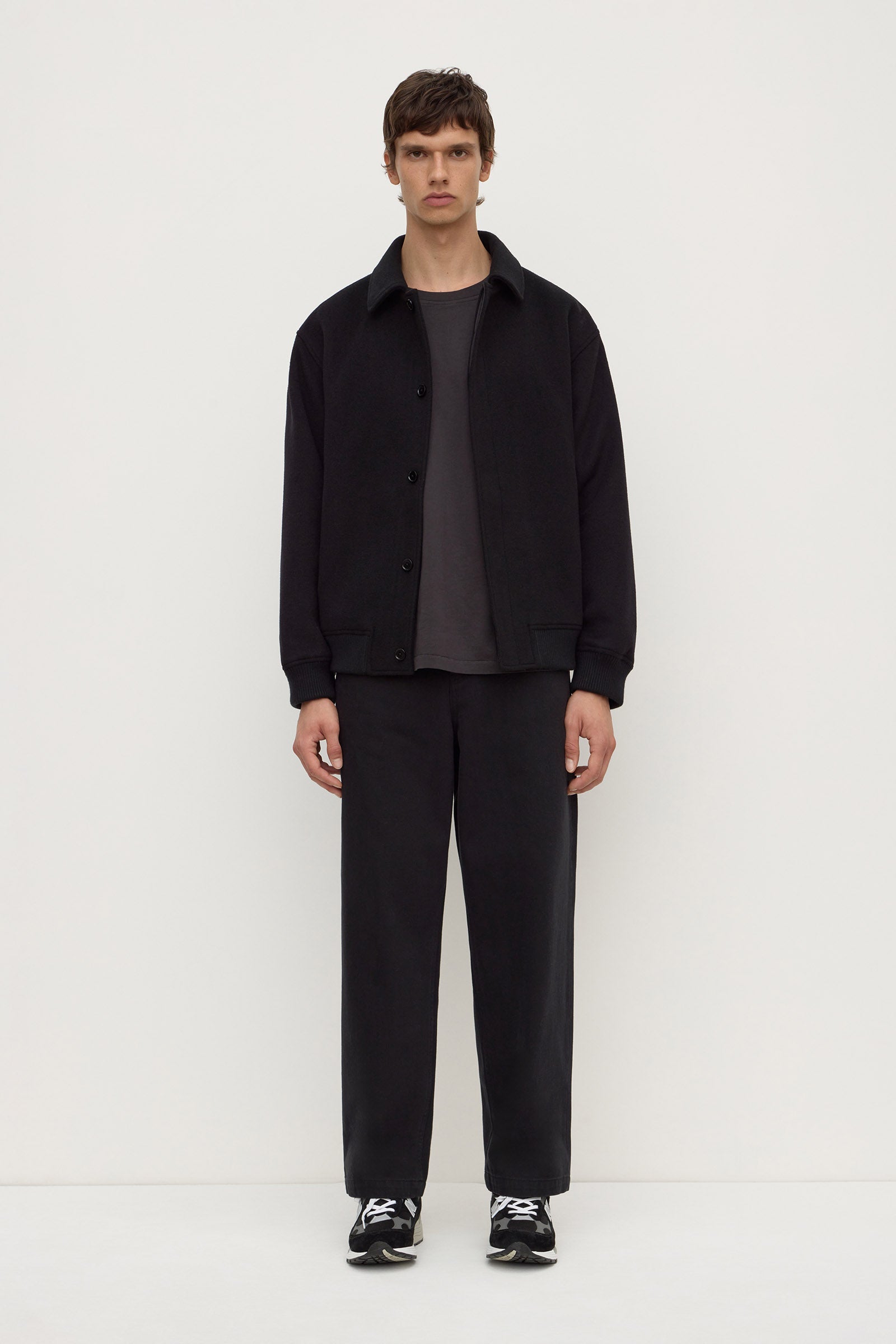 Wool Bomber Jacket