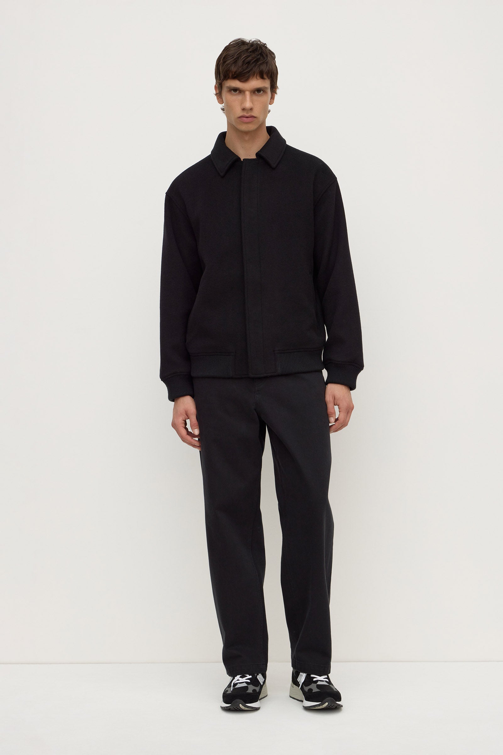Wool Bomber Jacket