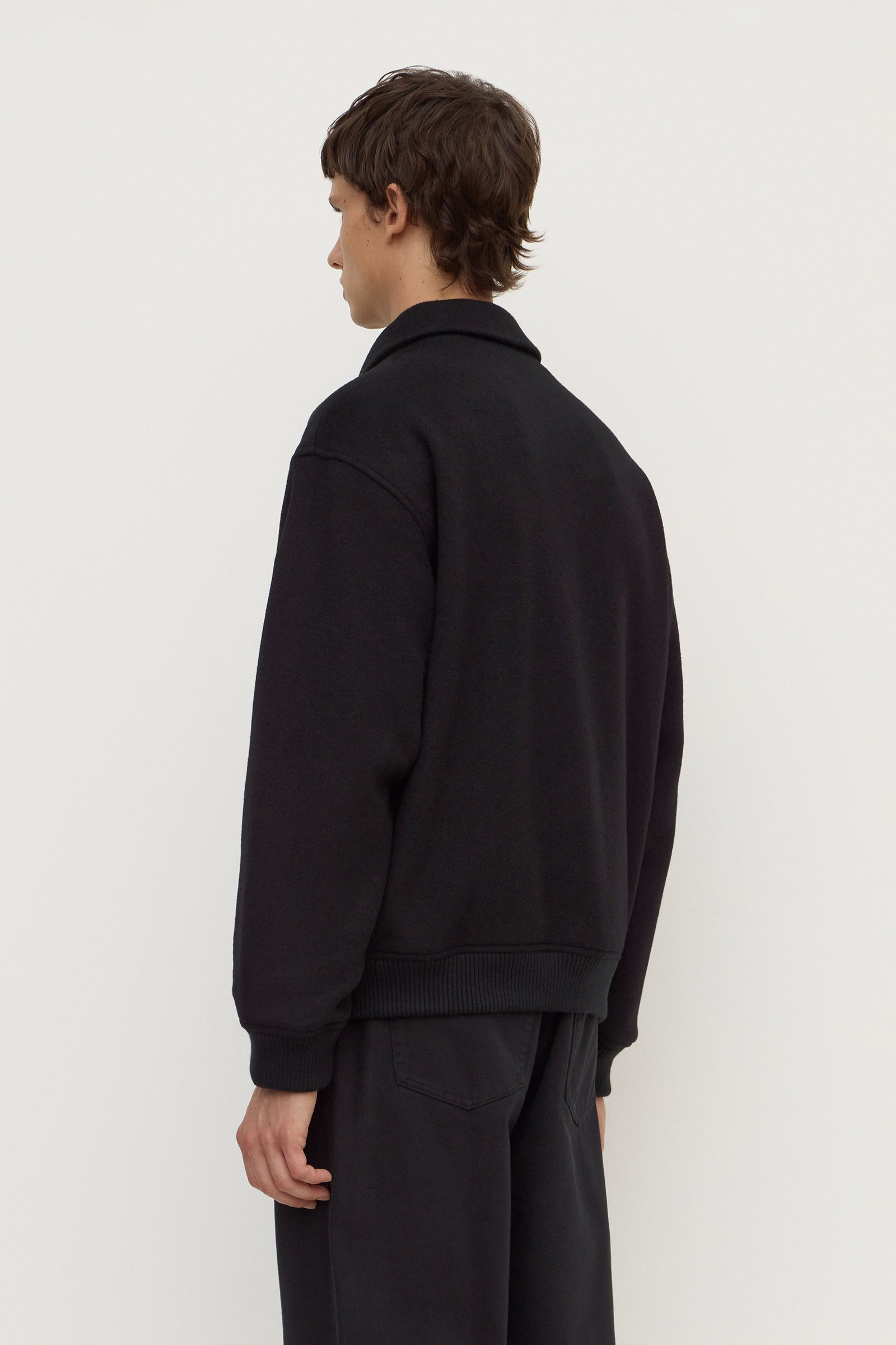 Wool Bomber Jacket