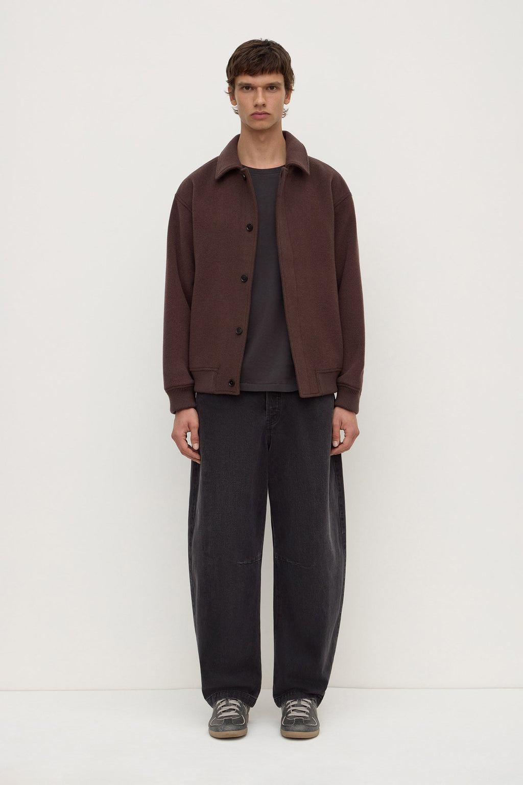 Wool Bomber Jacket