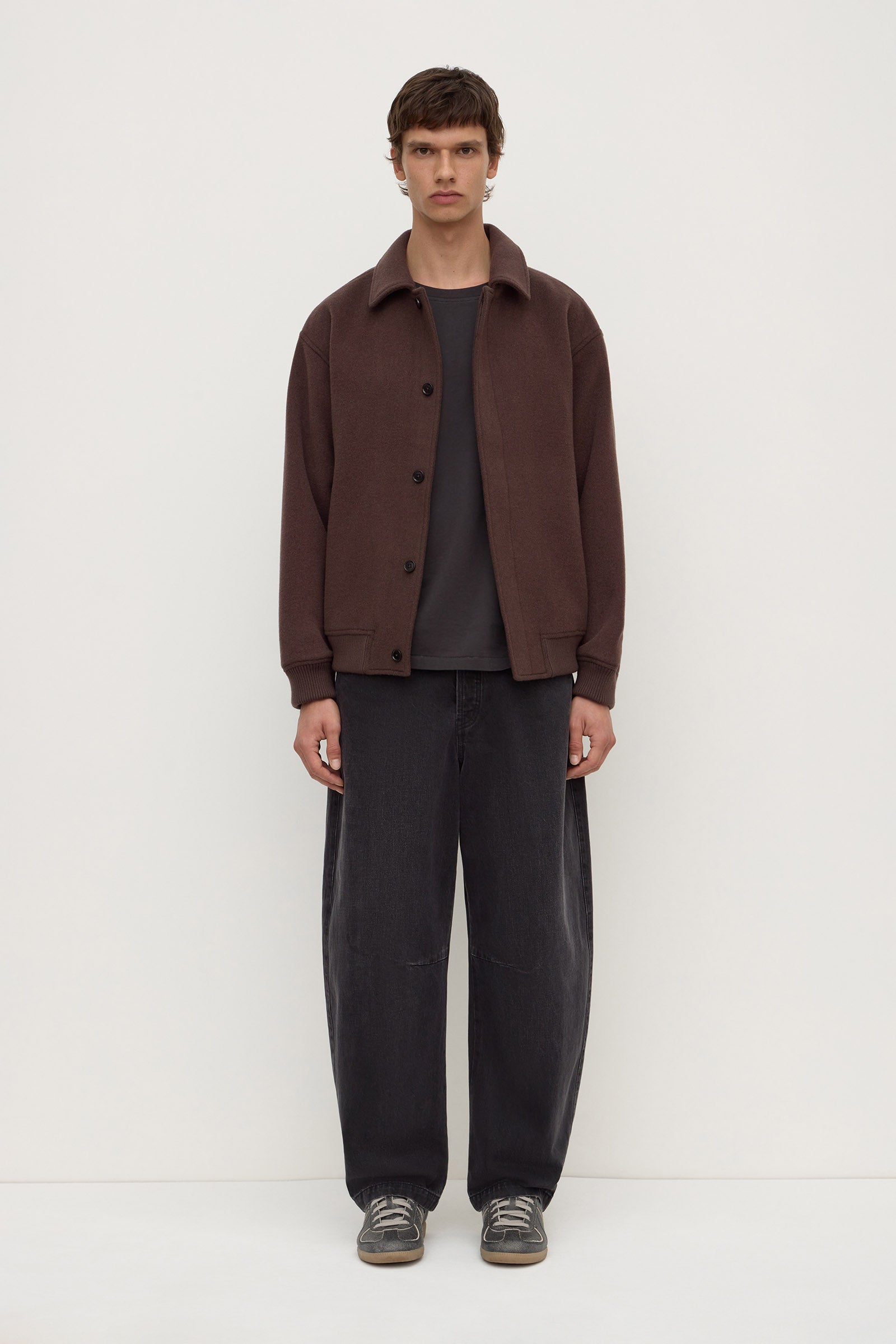 Wool Bomber Jacket