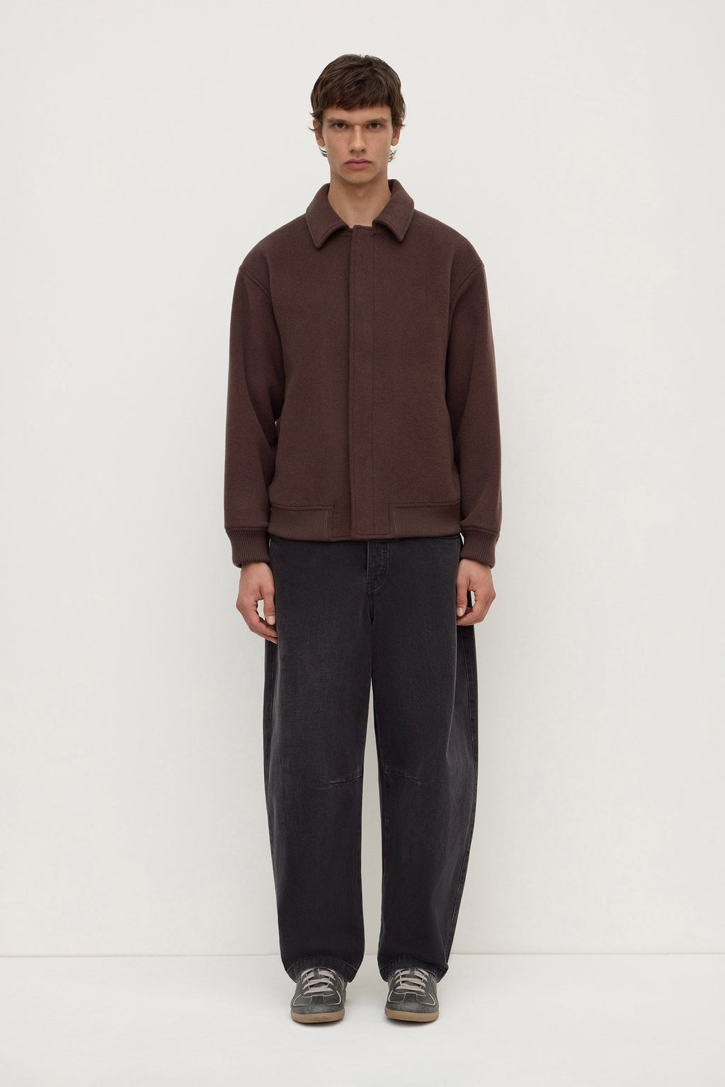 Wool Bomber Jacket