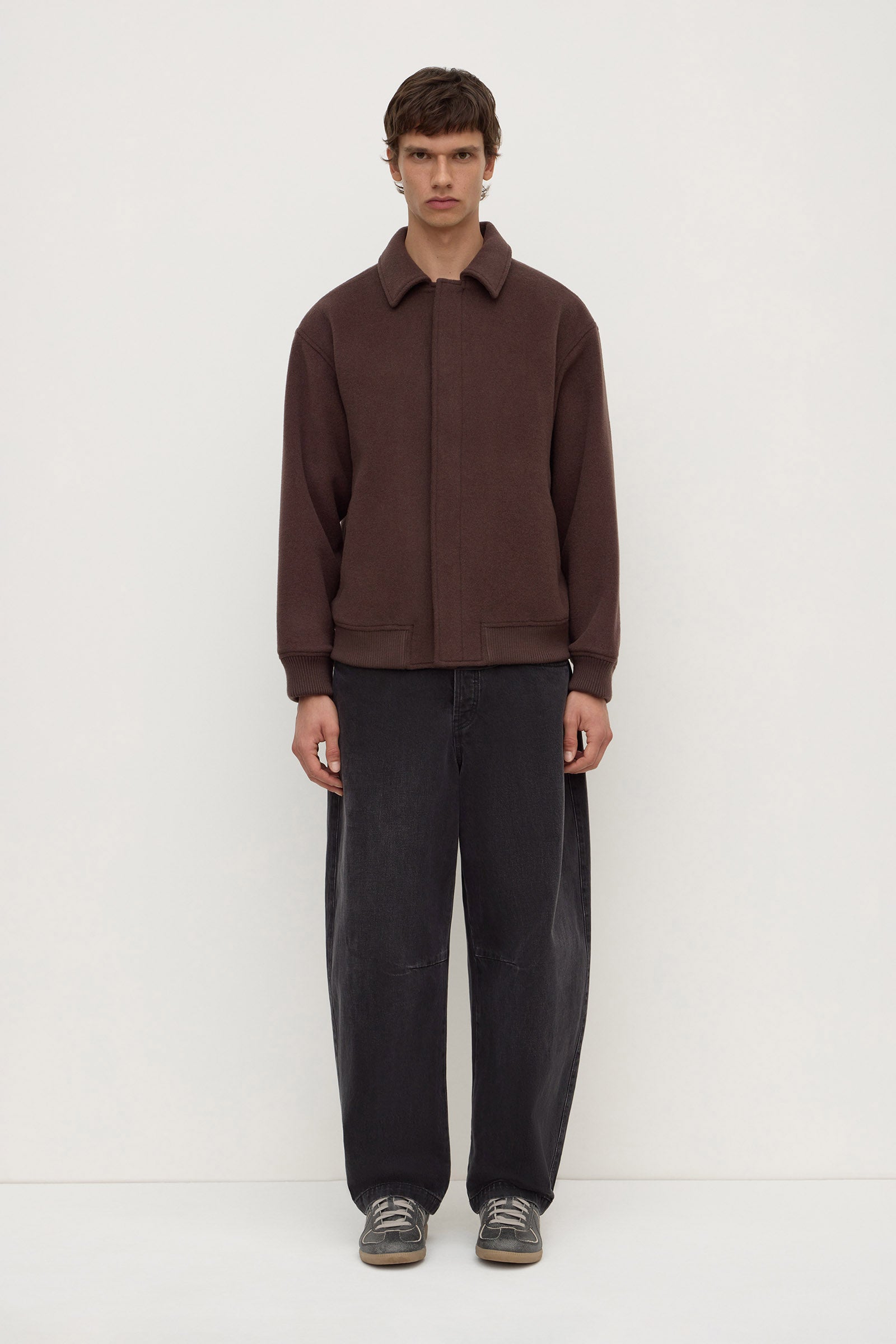 Wool Bomber Jacket