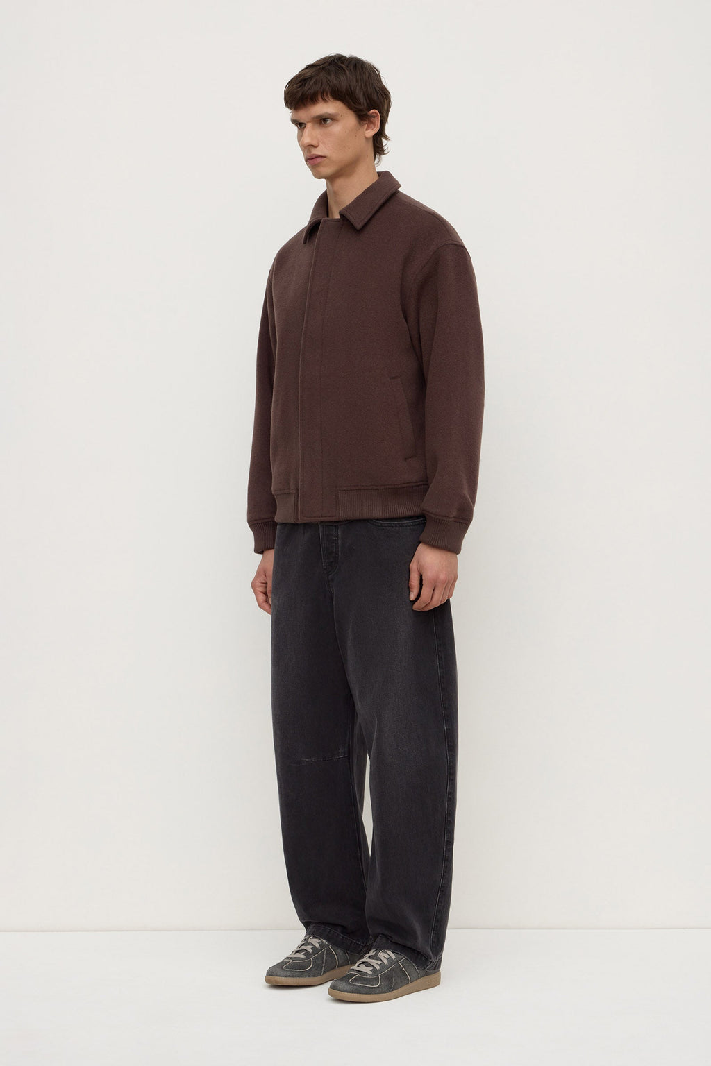 Wool Bomber Jacket