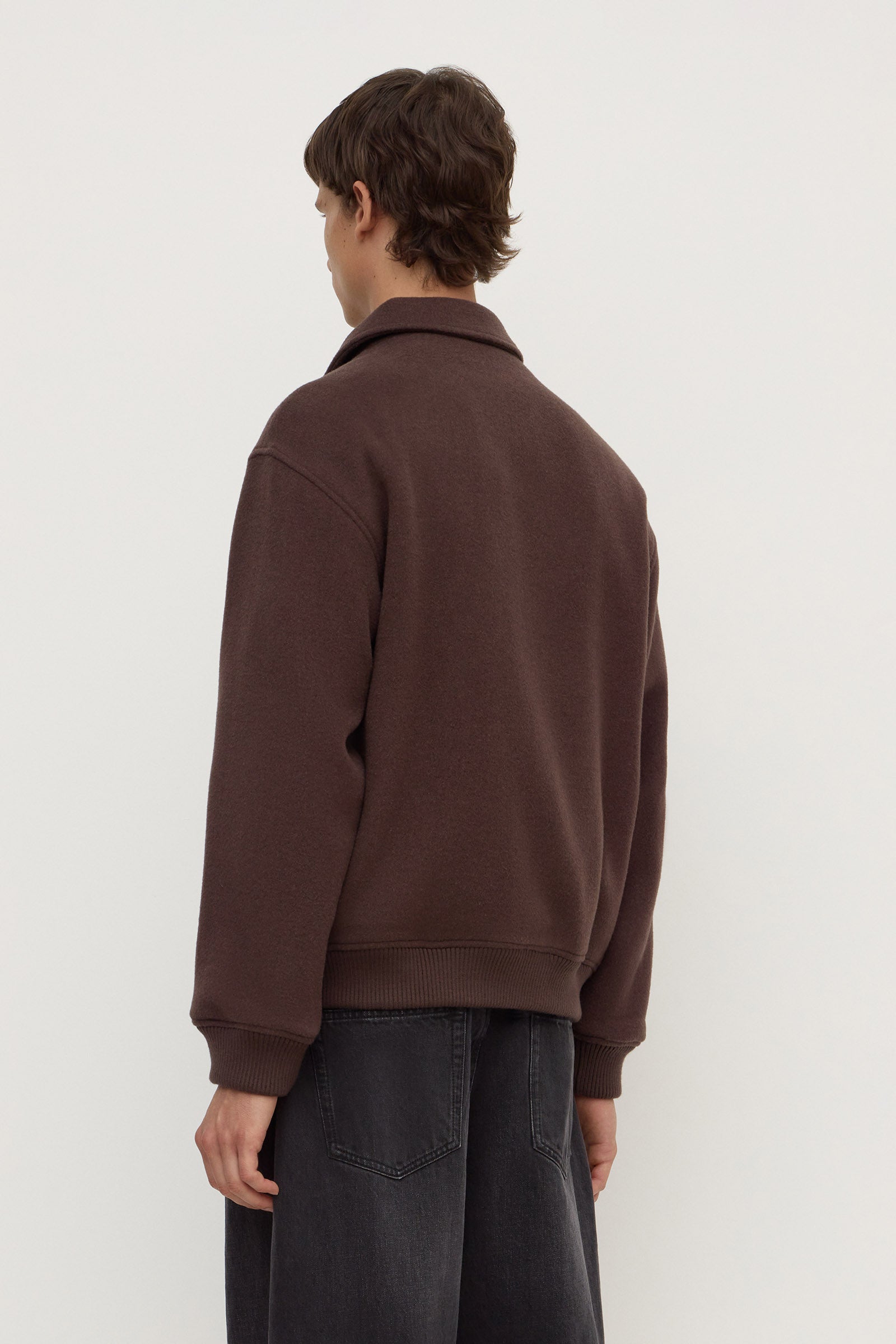 Wool Bomber Jacket