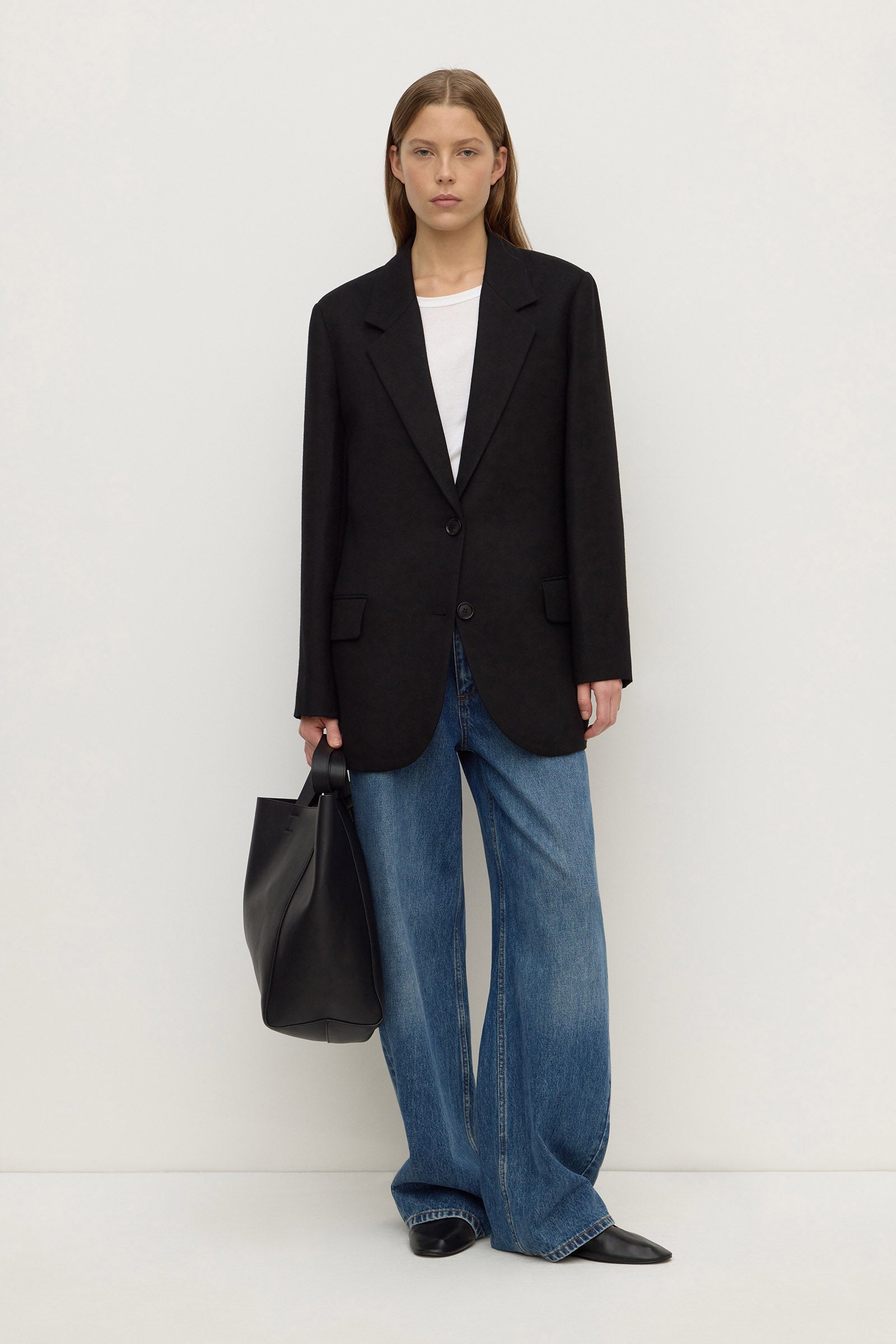 Wool Viscose Blazer