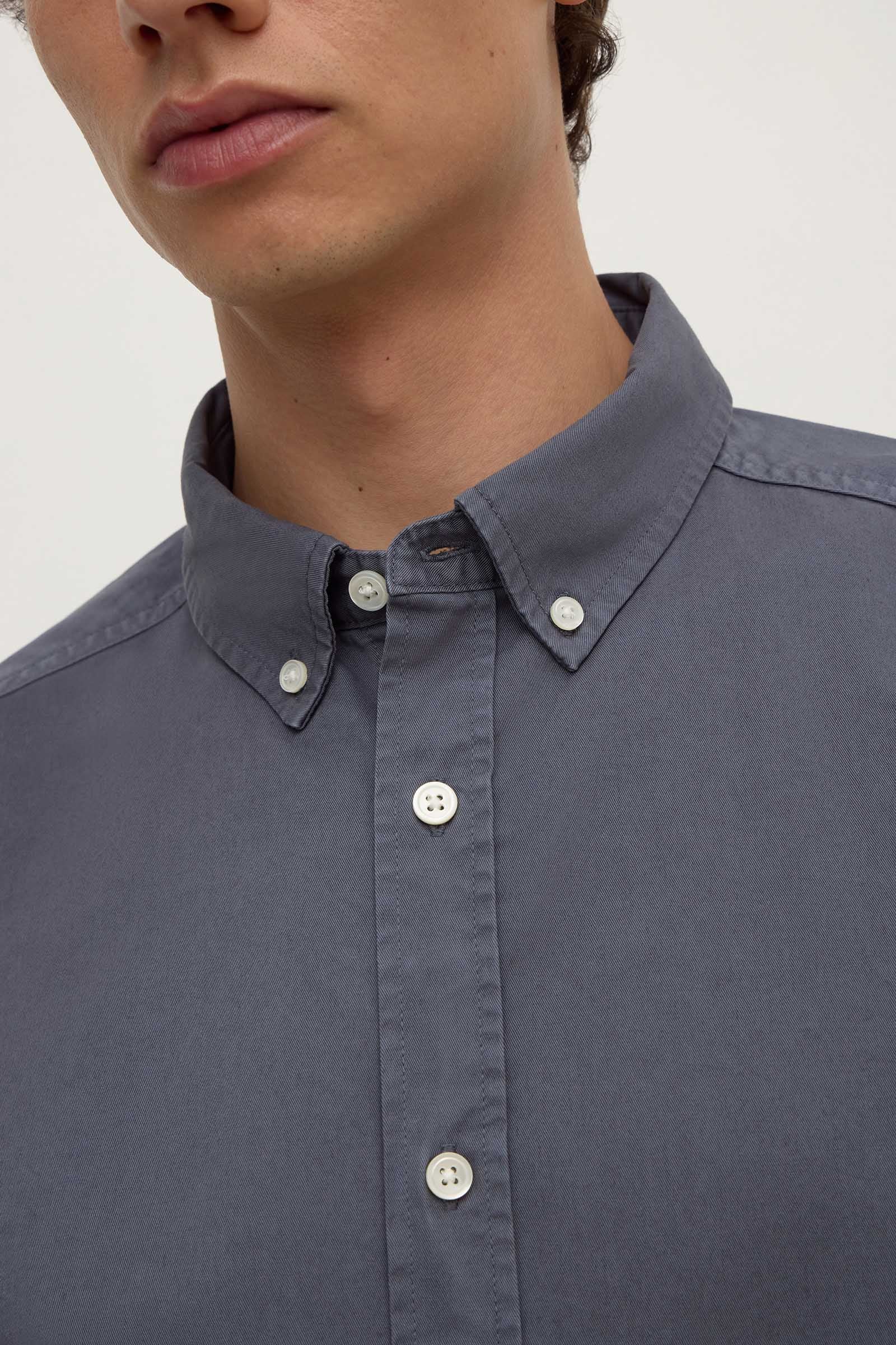 Cotton Twill Long Sleeve Shirt